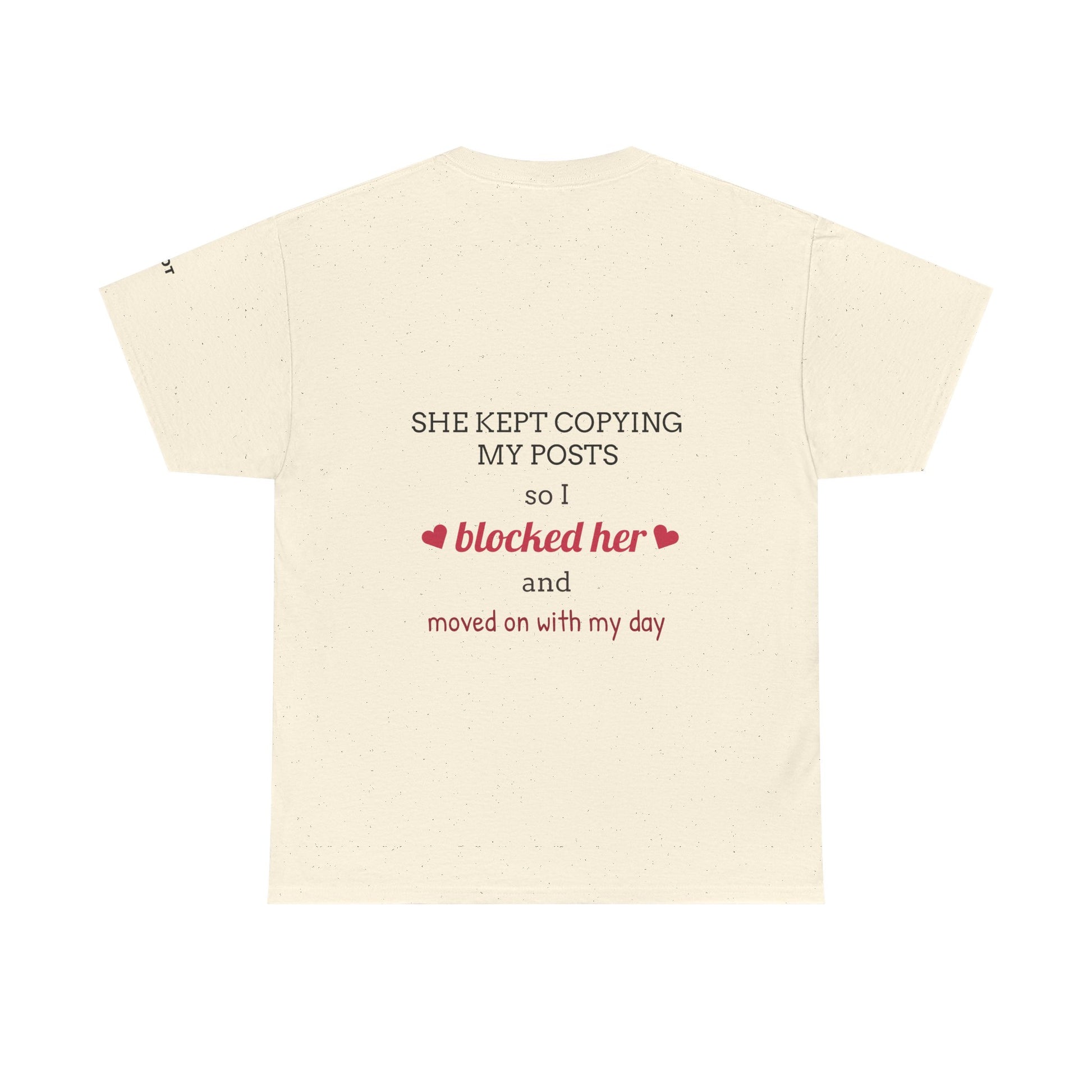 She kept copying my posts, so I blocked her and moved on with my day - The Voice