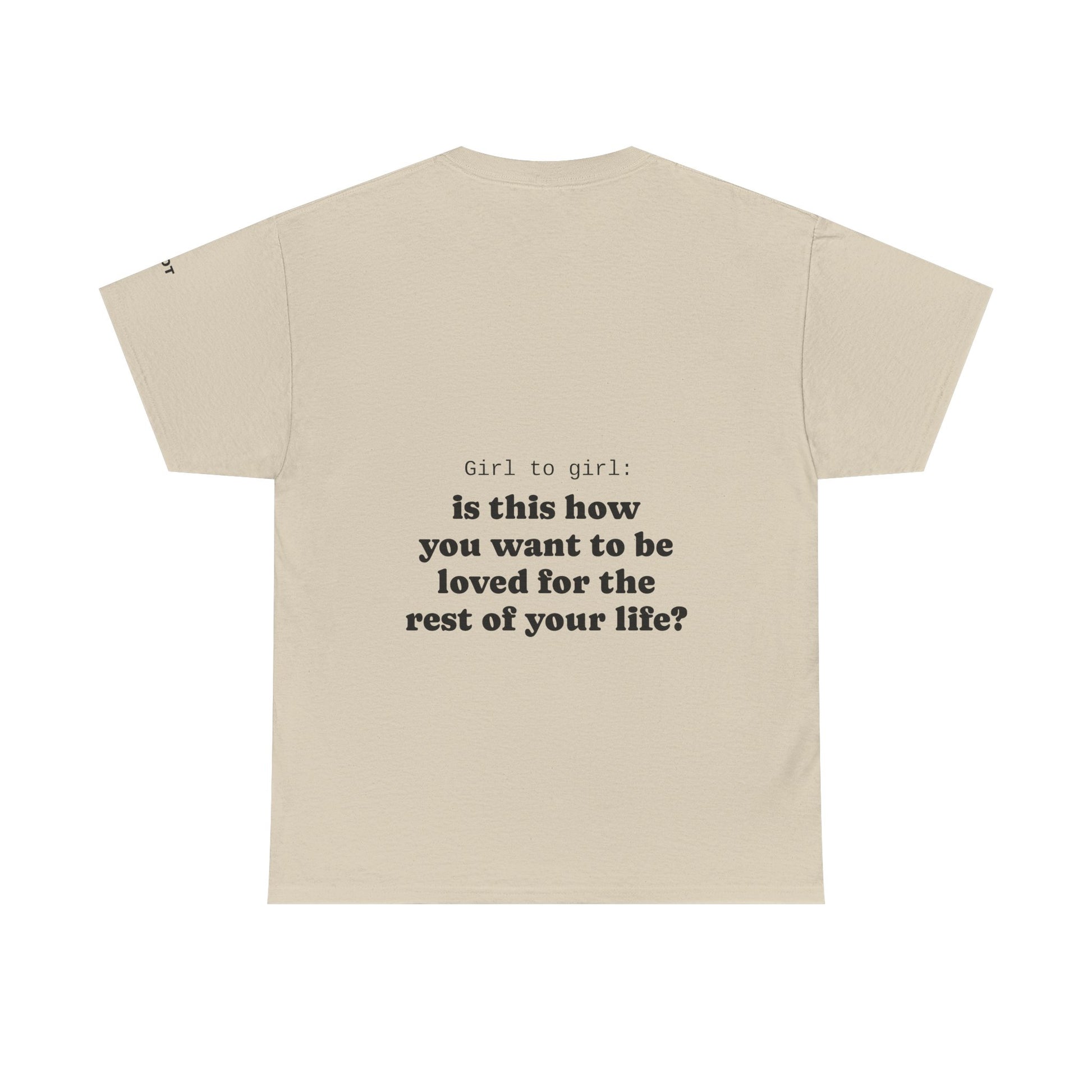 Girl to girl: is this how you want to be loved for the rest of your life? - The Voice