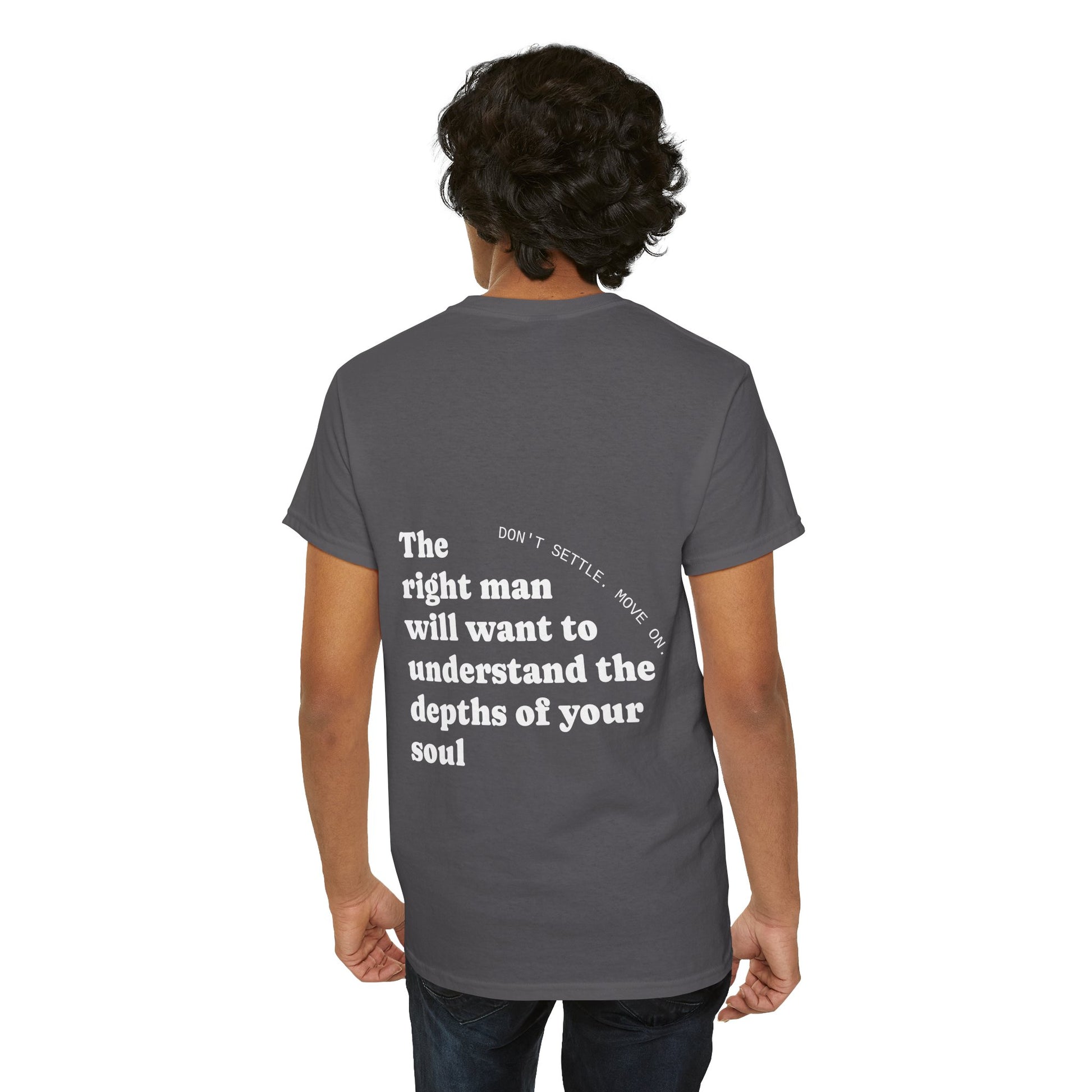 The right man will want to understand the depth of your beautiful soul. Don't settle. Move on. - The Voice