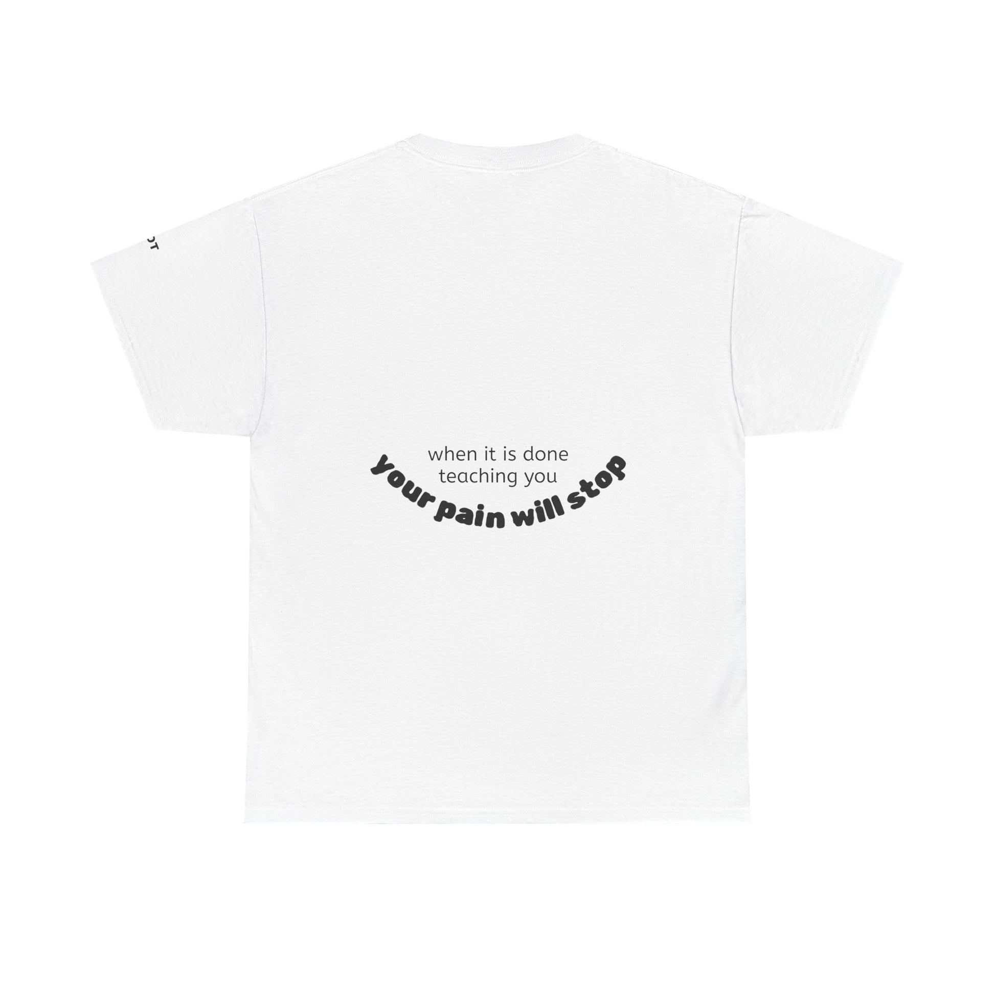 Your pain will stop when it is done teaching you - The Voice