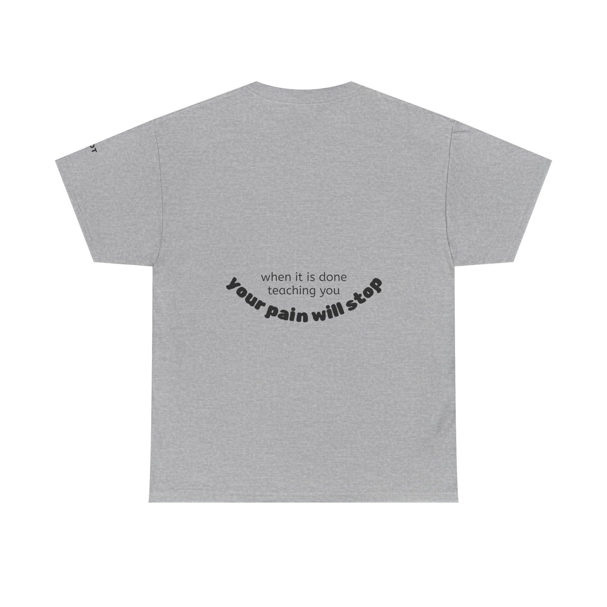 Your pain will stop when it is done teaching you - The Voice