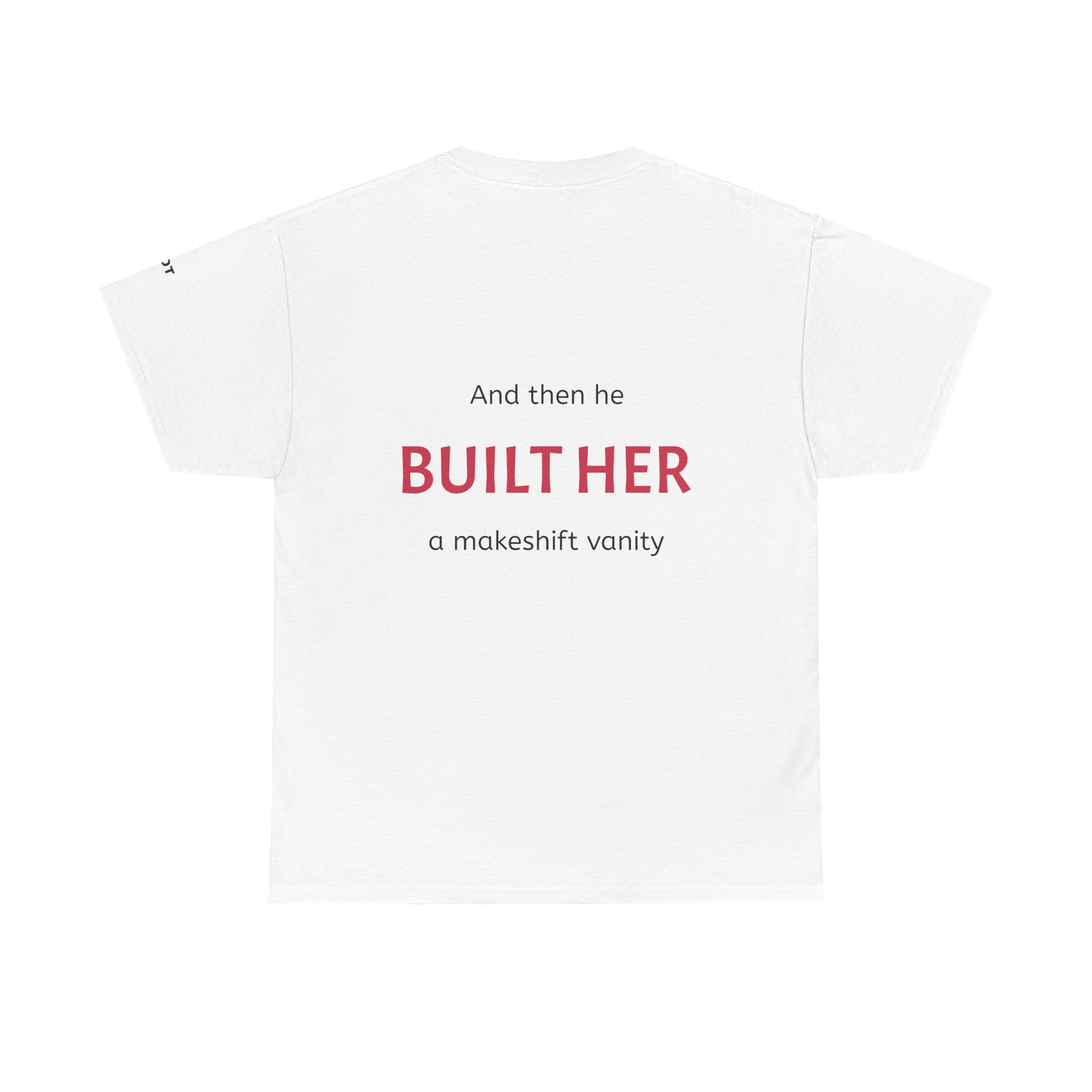 And then he built her a makeshift vanity. - The Voice