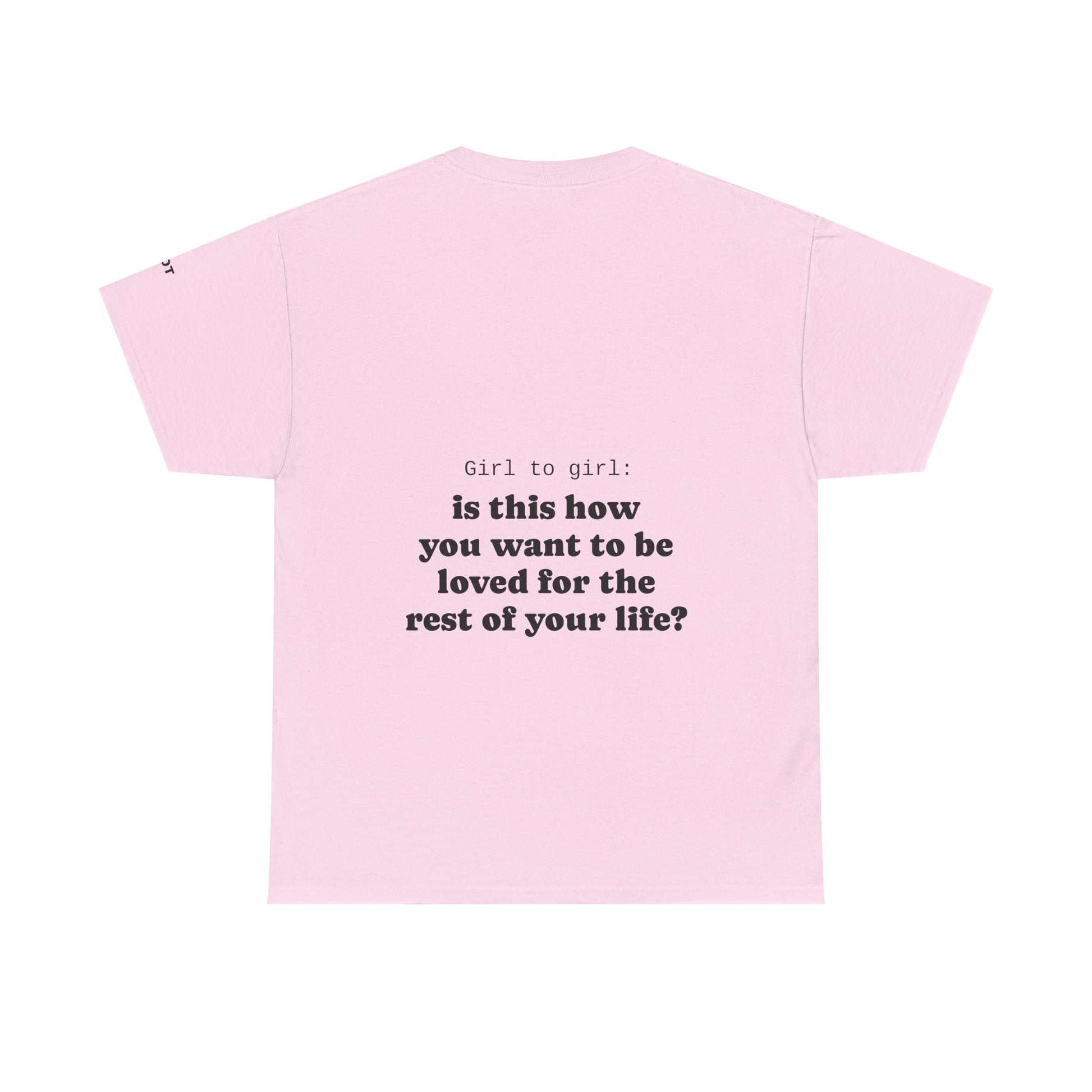 Girl to girl: is this how you want to be loved for the rest of your life? - The Voice