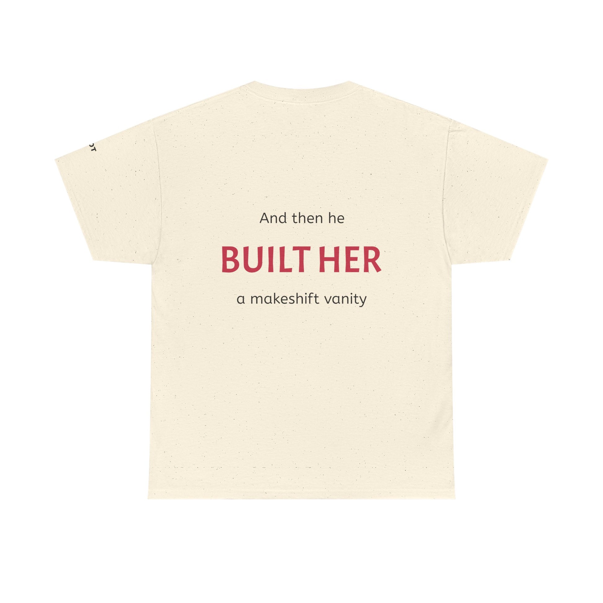 And then he built her a makeshift vanity. - The Voice