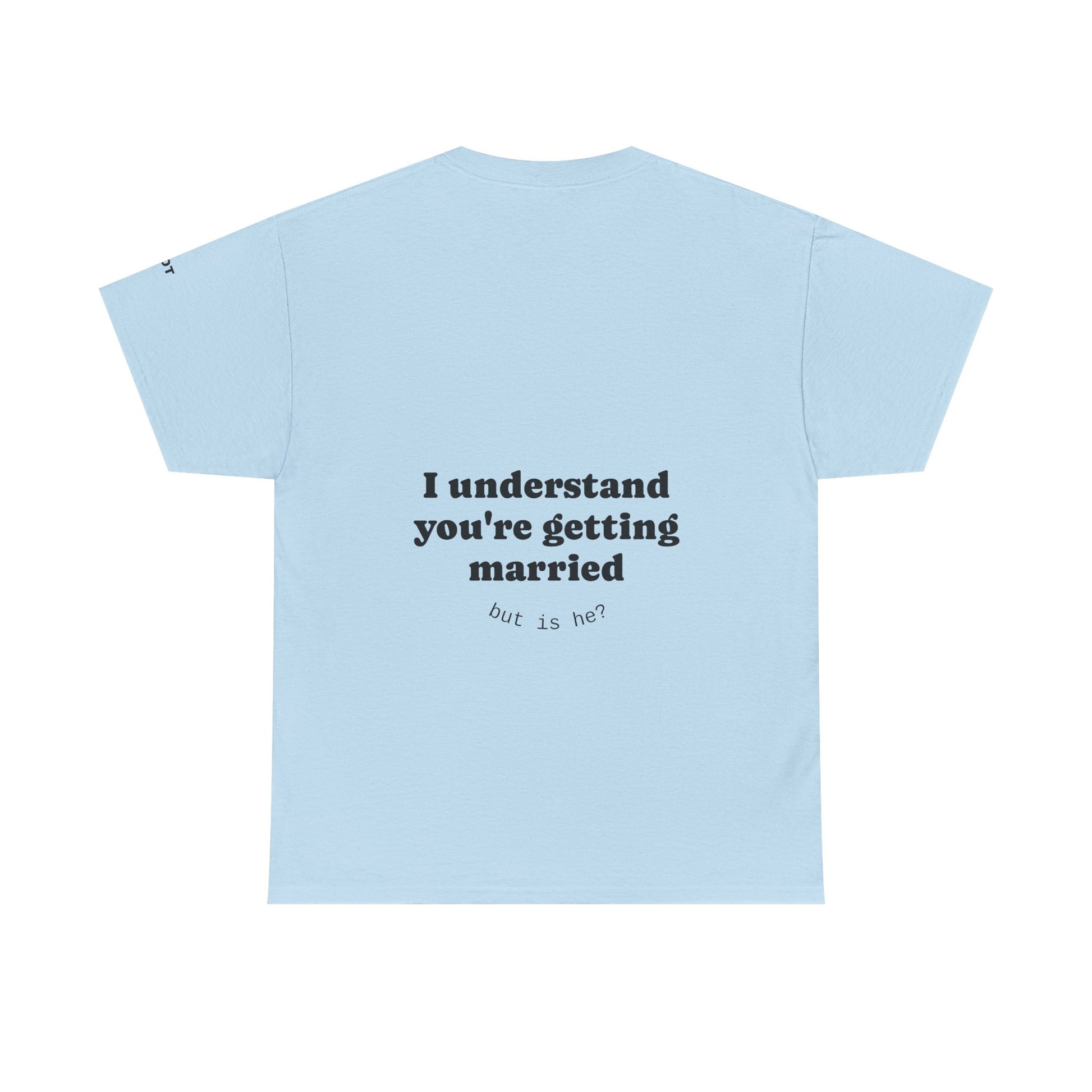 I understand you're getting married, but is he? - The Voice