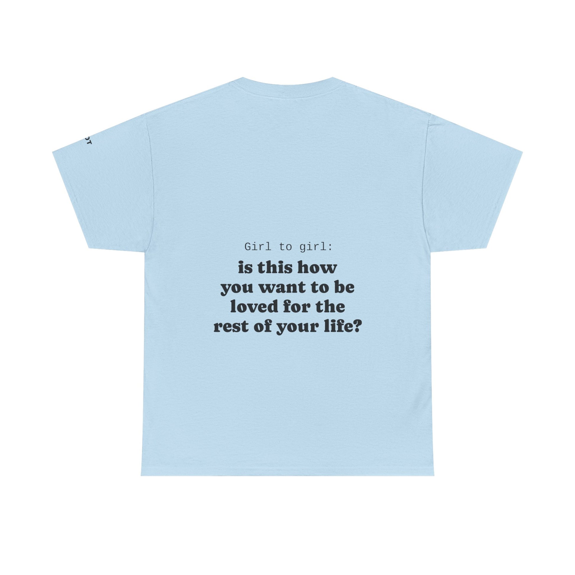 Girl to girl: is this how you want to be loved for the rest of your life? - The Voice