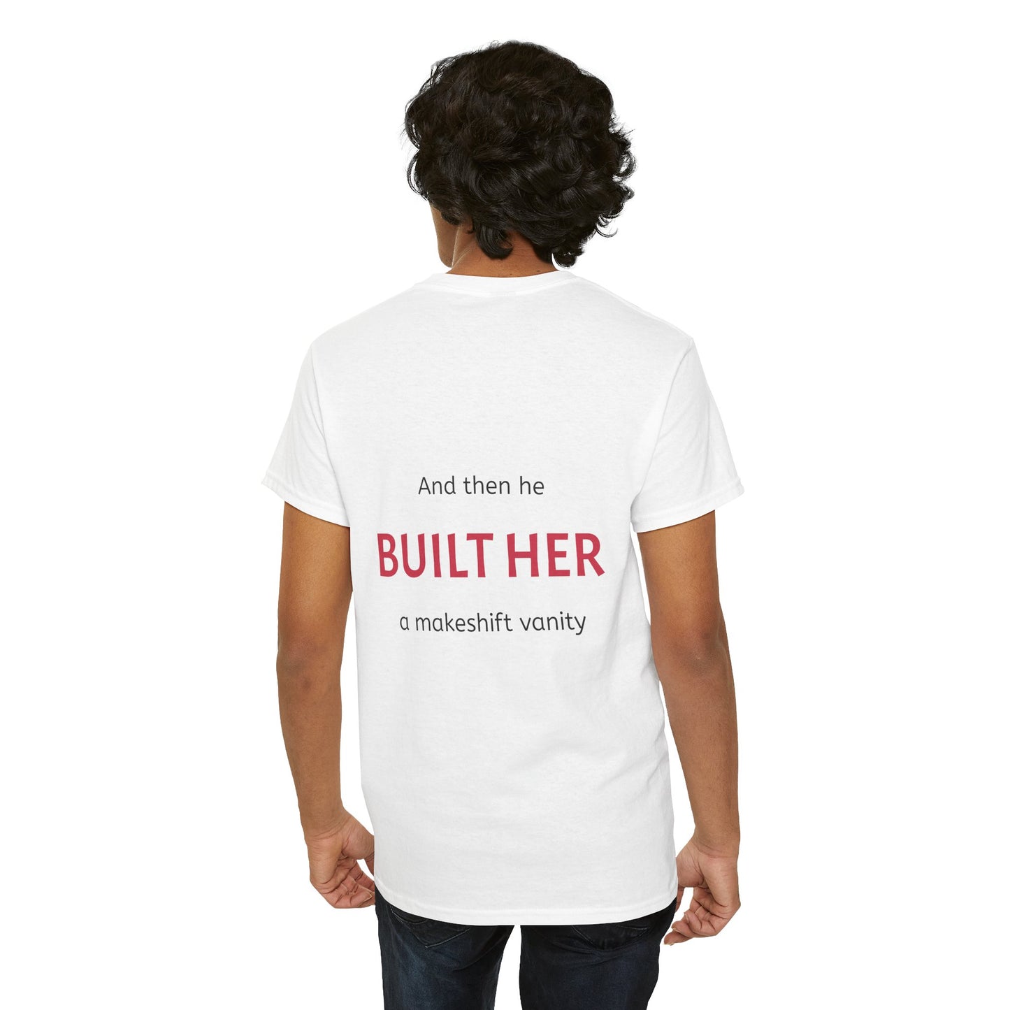 And then he built her a makeshift vanity. - The Voice