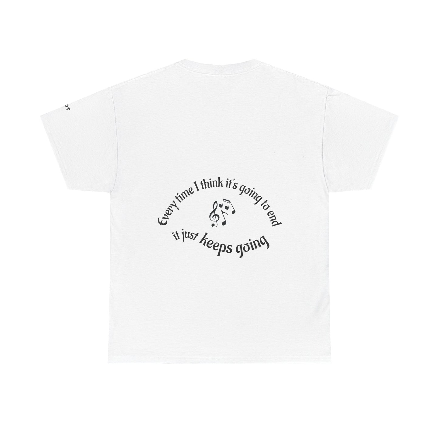 Every time I think it's going to end, it just keeps going. - The Voice