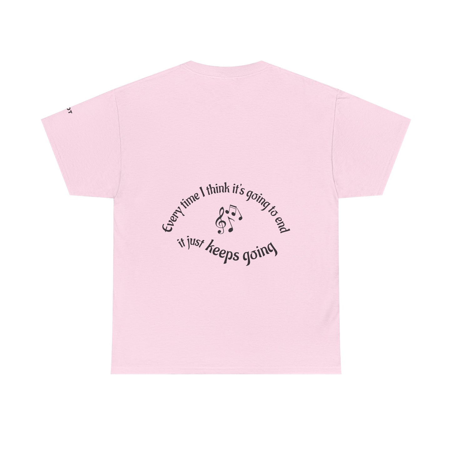 Every time I think it's going to end, it just keeps going. - The Voice