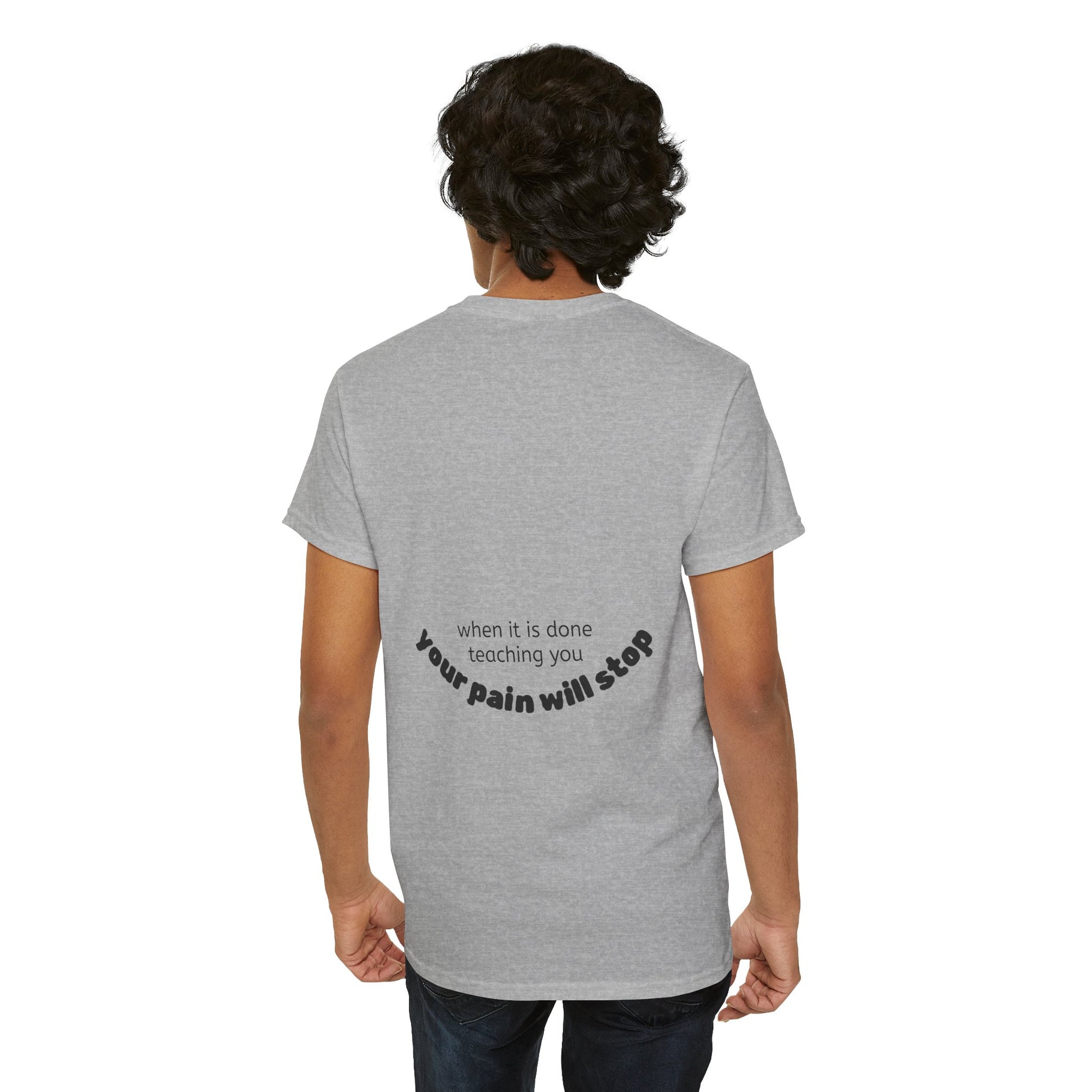 Your pain will stop when it is done teaching you - The Voice