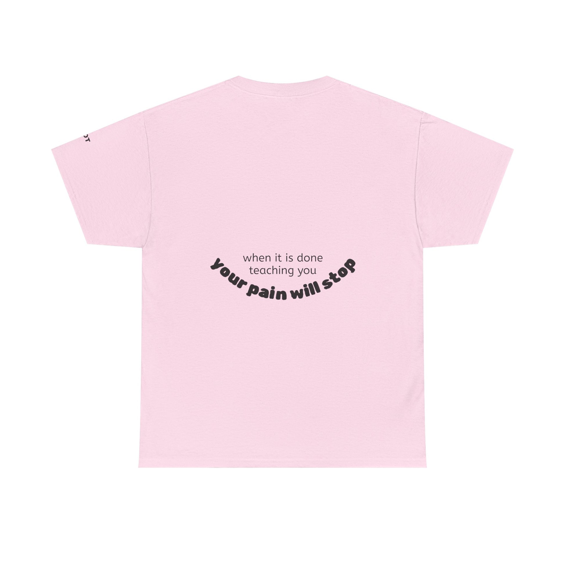 Your pain will stop when it is done teaching you - The Voice