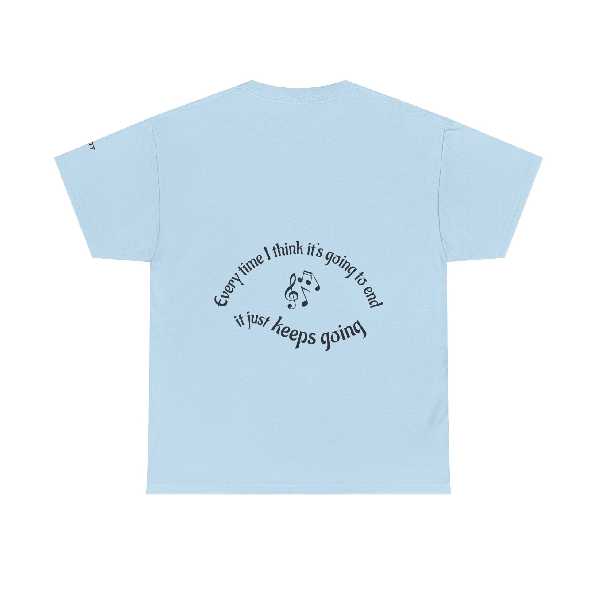 Every time I think it's going to end, it just keeps going. - The Voice