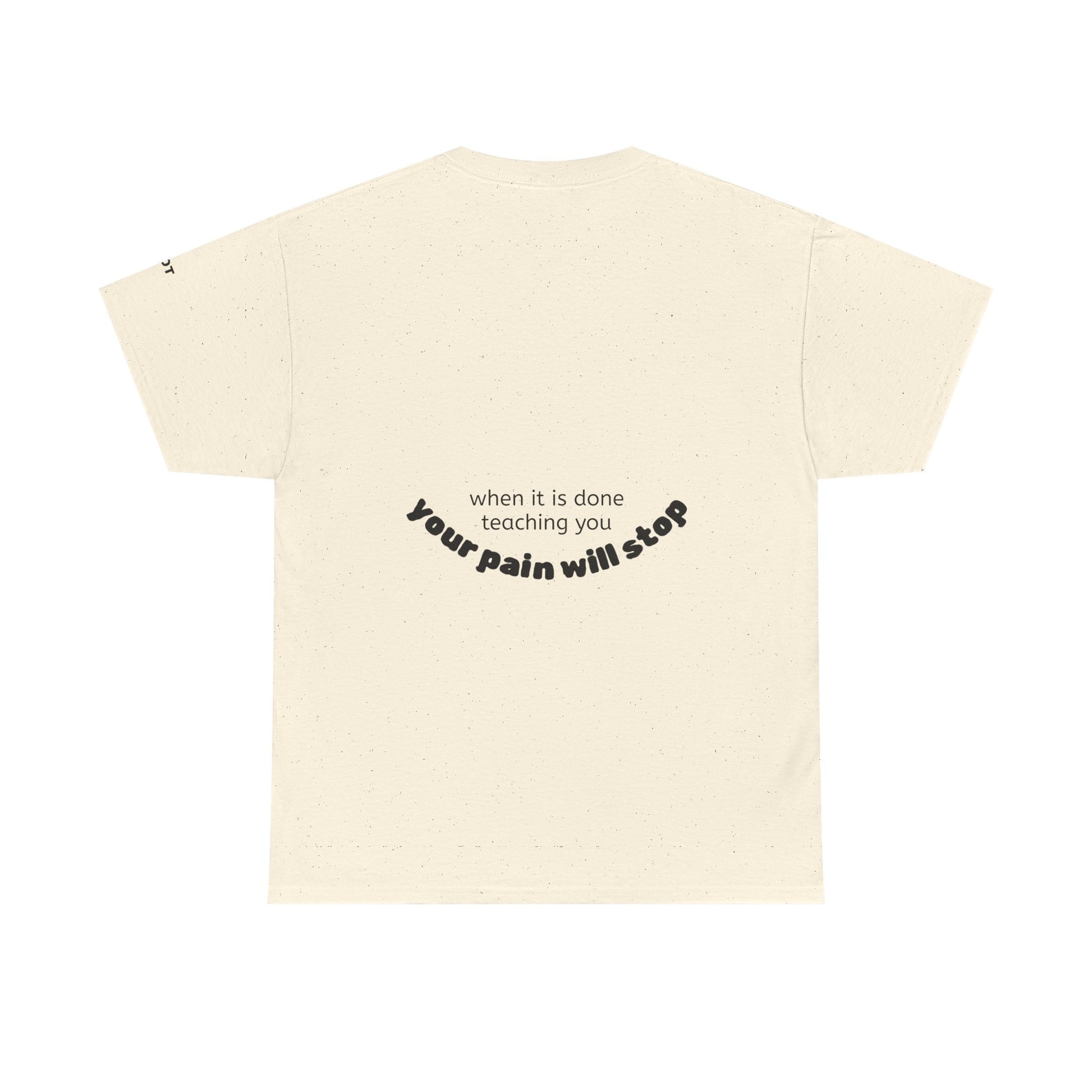 Your pain will stop when it is done teaching you - The Voice