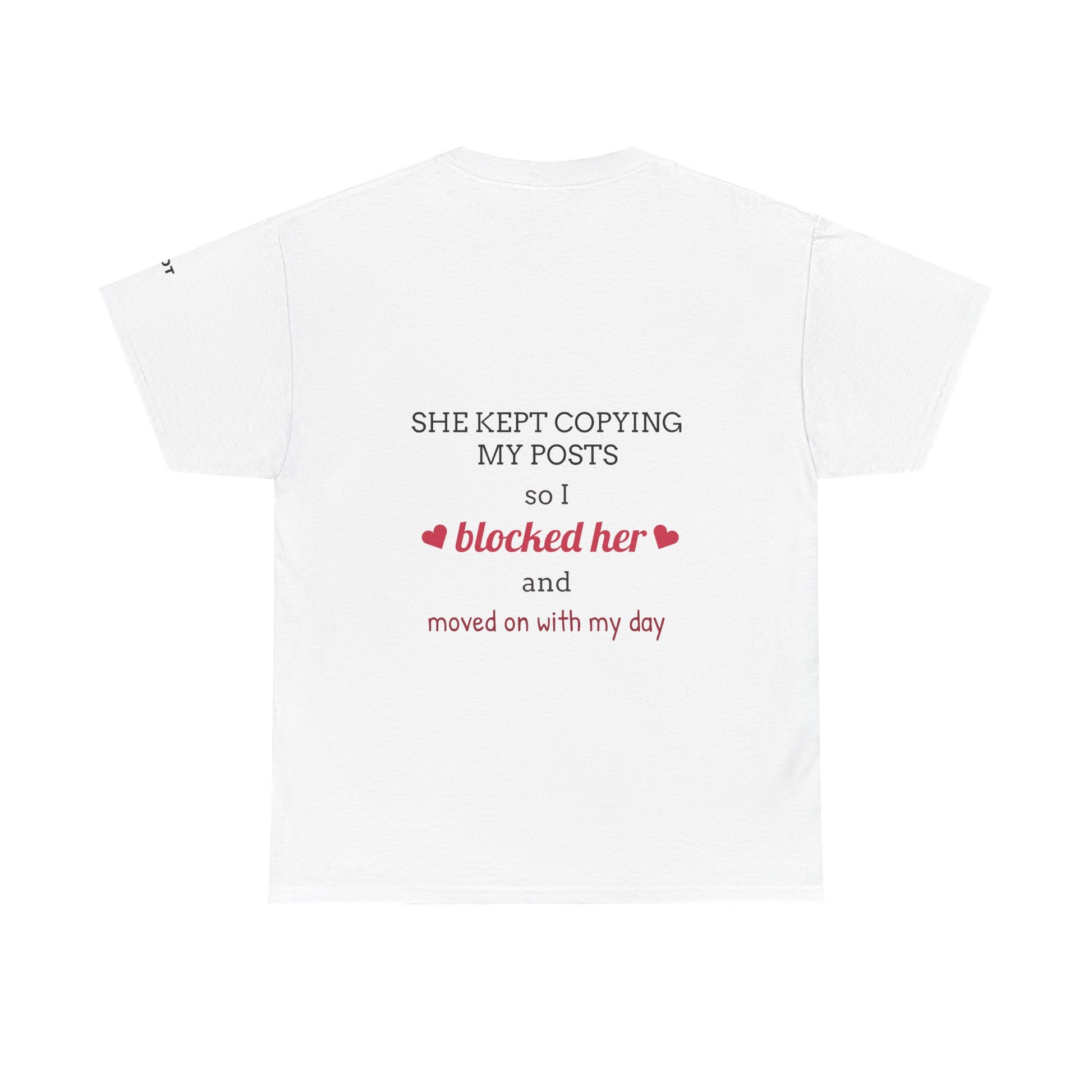 She kept copying my posts, so I blocked her and moved on with my day - The Voice