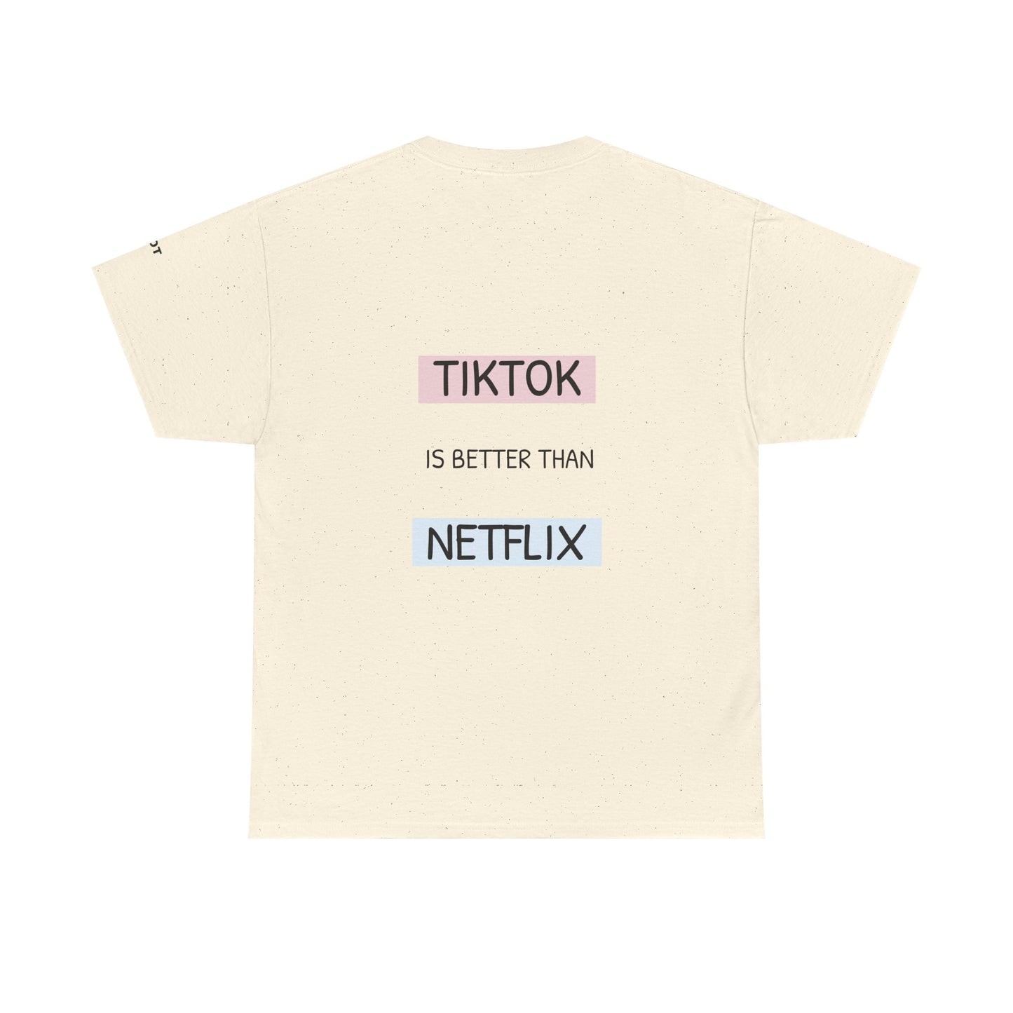 Tiktok is better than Netflix. - The Voice