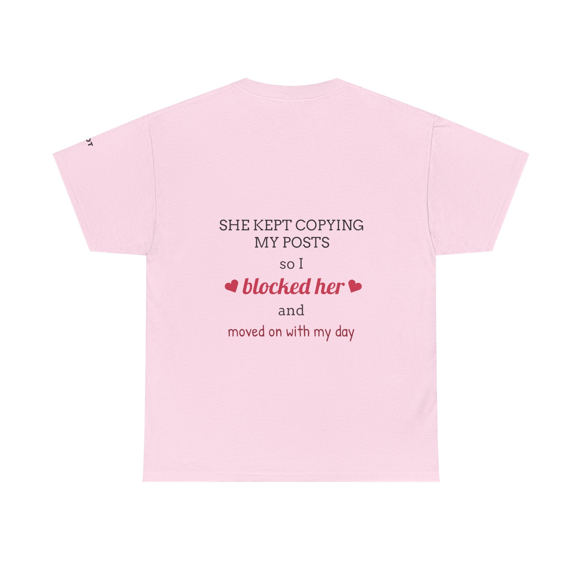 She kept copying my posts, so I blocked her and moved on with my day - The Voice