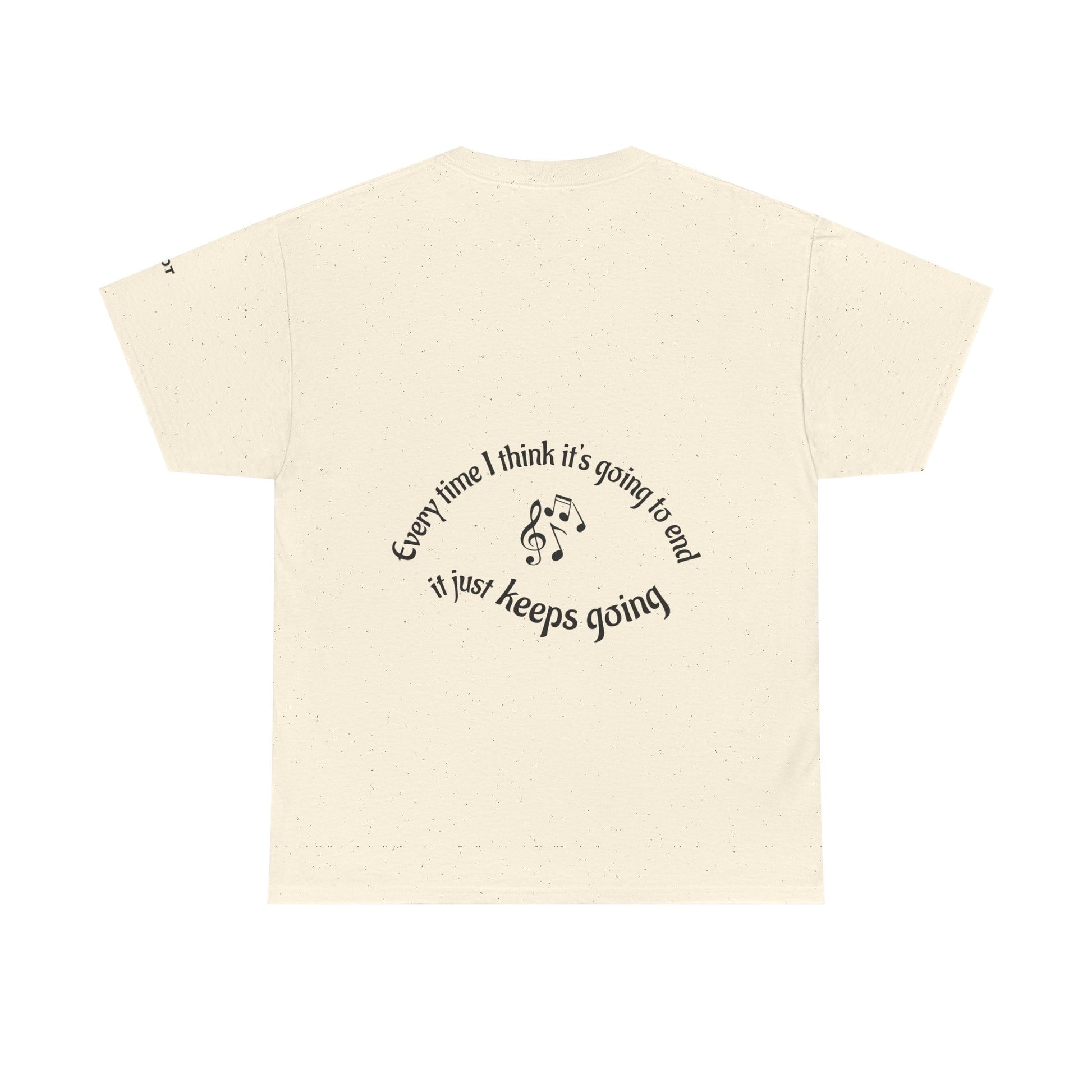 Every time I think it's going to end, it just keeps going. - The Voice