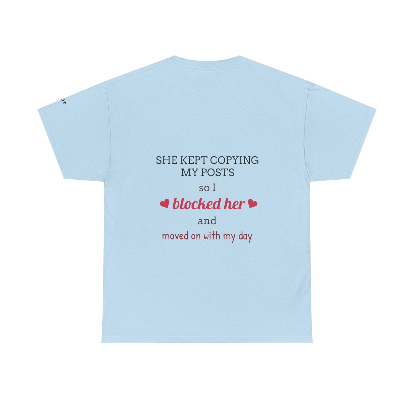 She kept copying my posts, so I blocked her and moved on with my day - The Voice