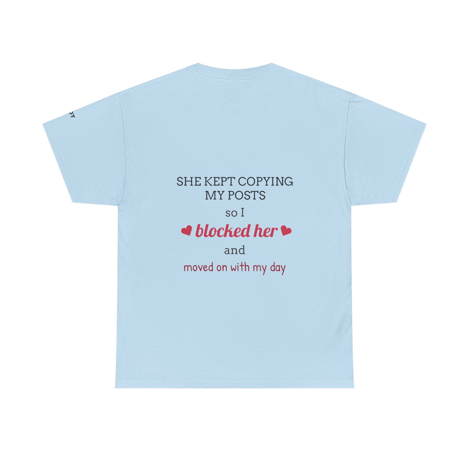 She kept copying my posts, so I blocked her and moved on with my day - The Voice