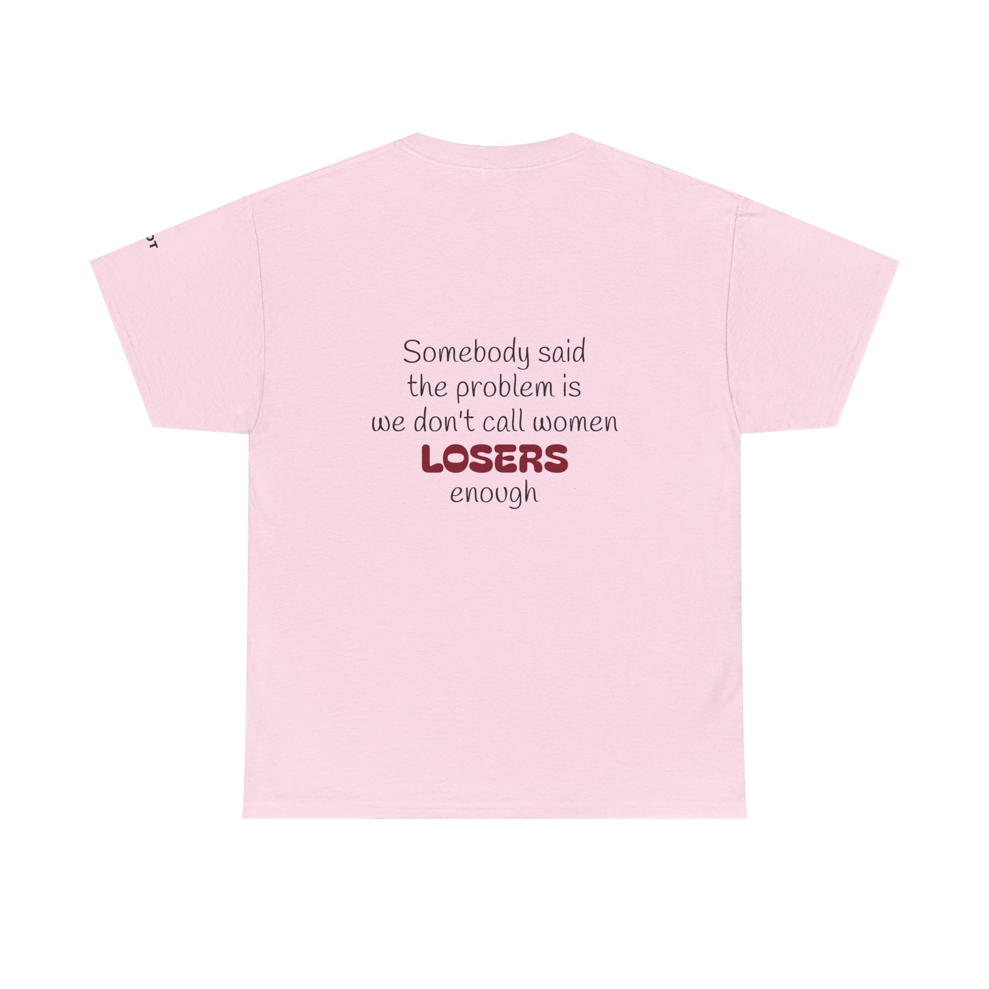 Somebody said the problem is we don't call women losers enough - The Voice