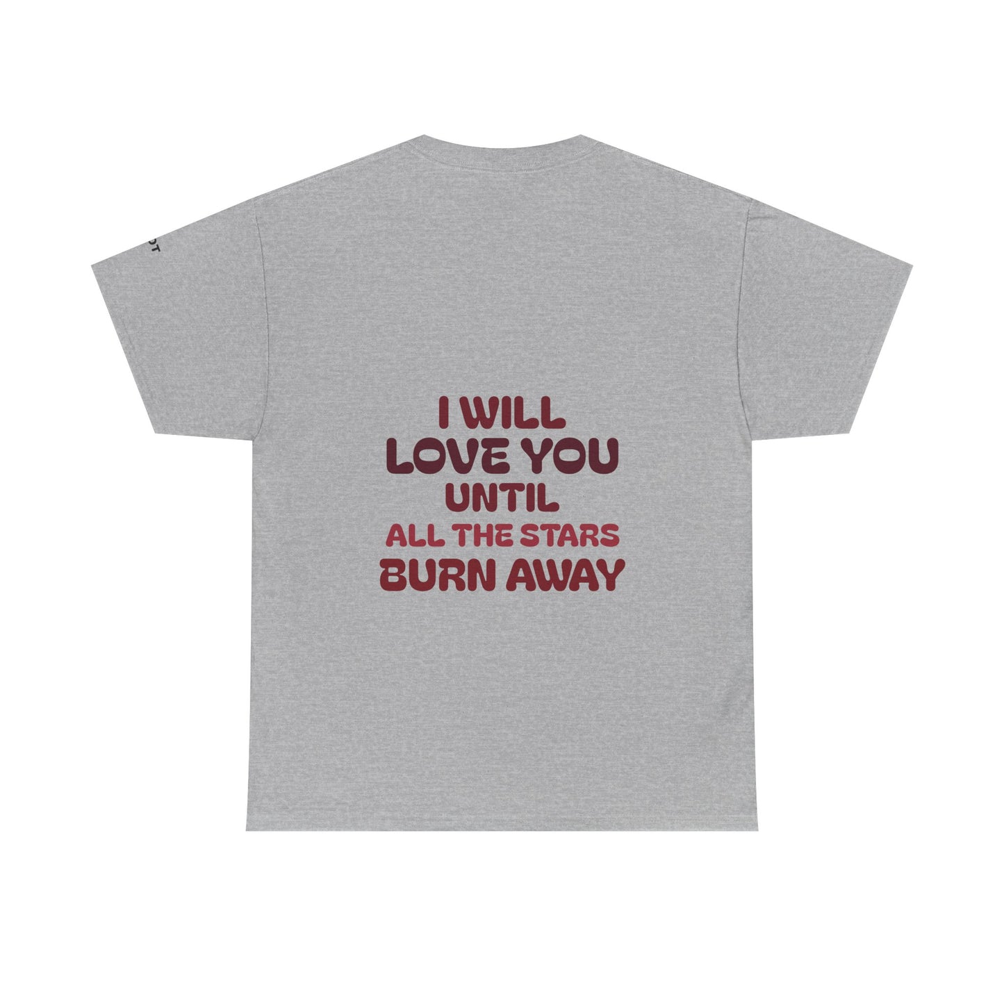 I will love you until the stars all burn away - The Voice