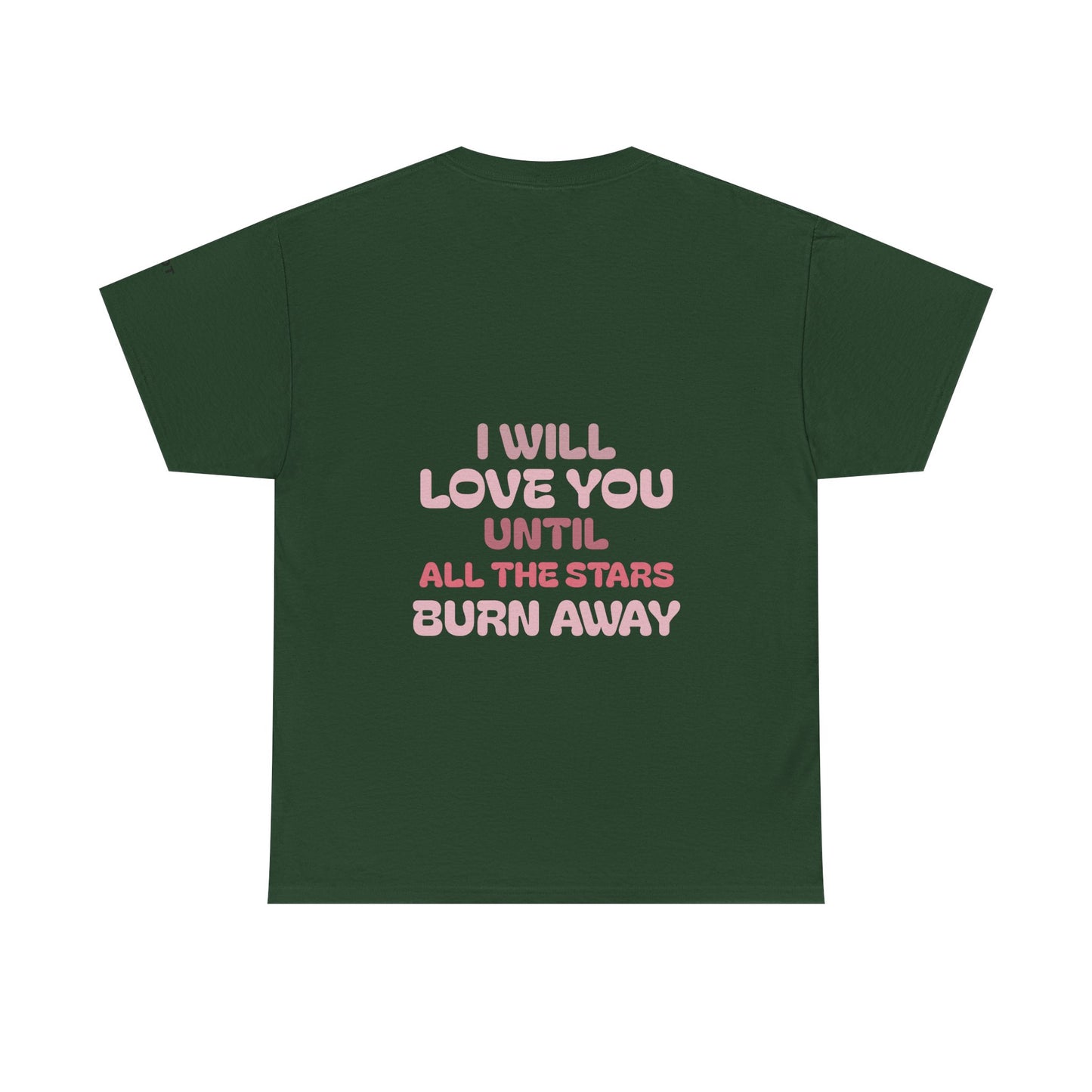 I will love you until the stars all burn away - The Voice