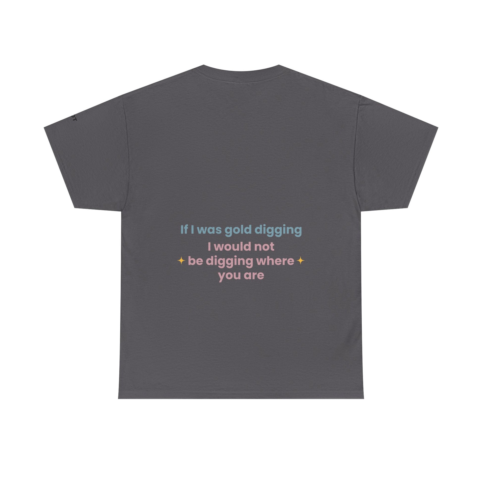 If I was gold digging, I would not be digging where you are - The Voice