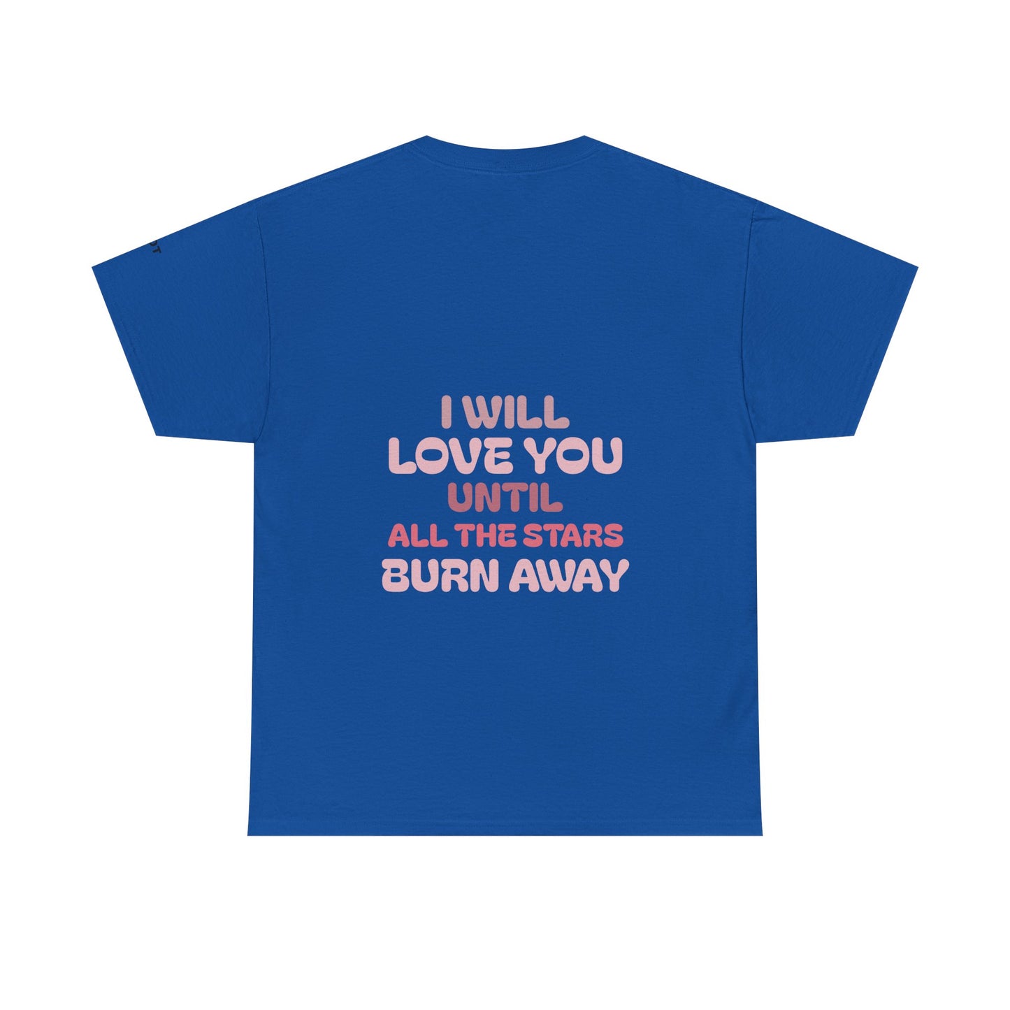 I will love you until the stars all burn away - The Voice
