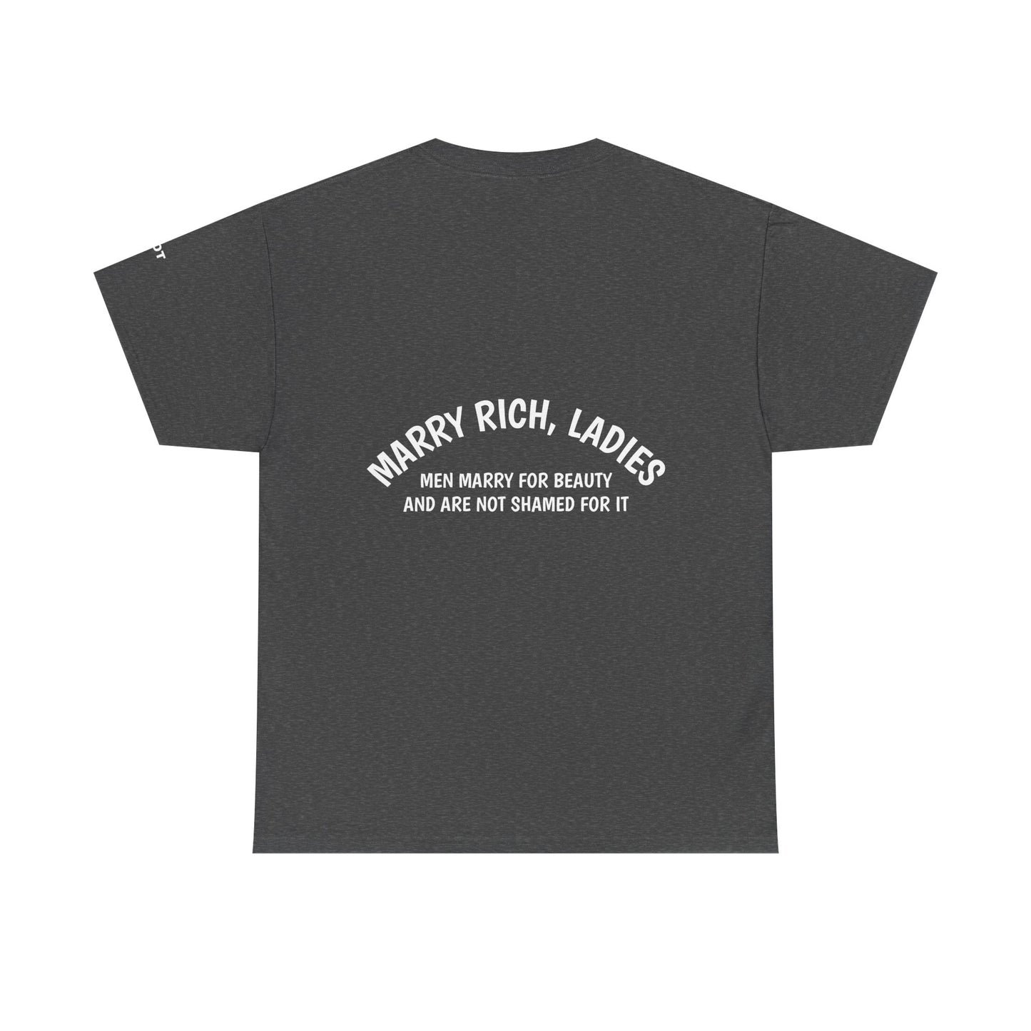 Marry rich, ladies. Men marry for beauty and are not shamed for it - The Voice