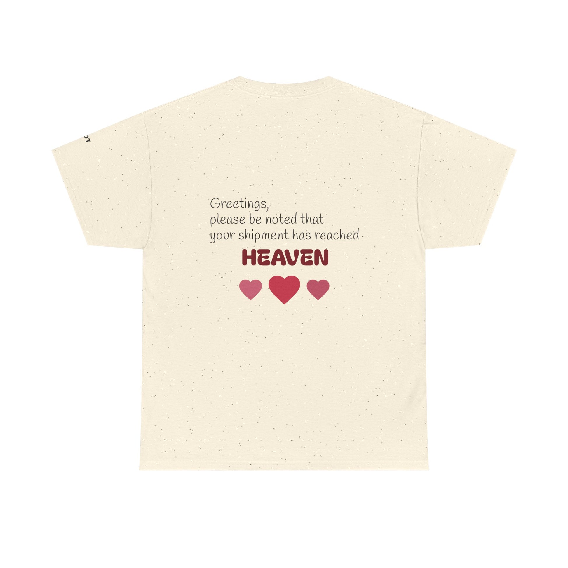 Greetings, please be noted that your shipment has reached heaven - The Voice