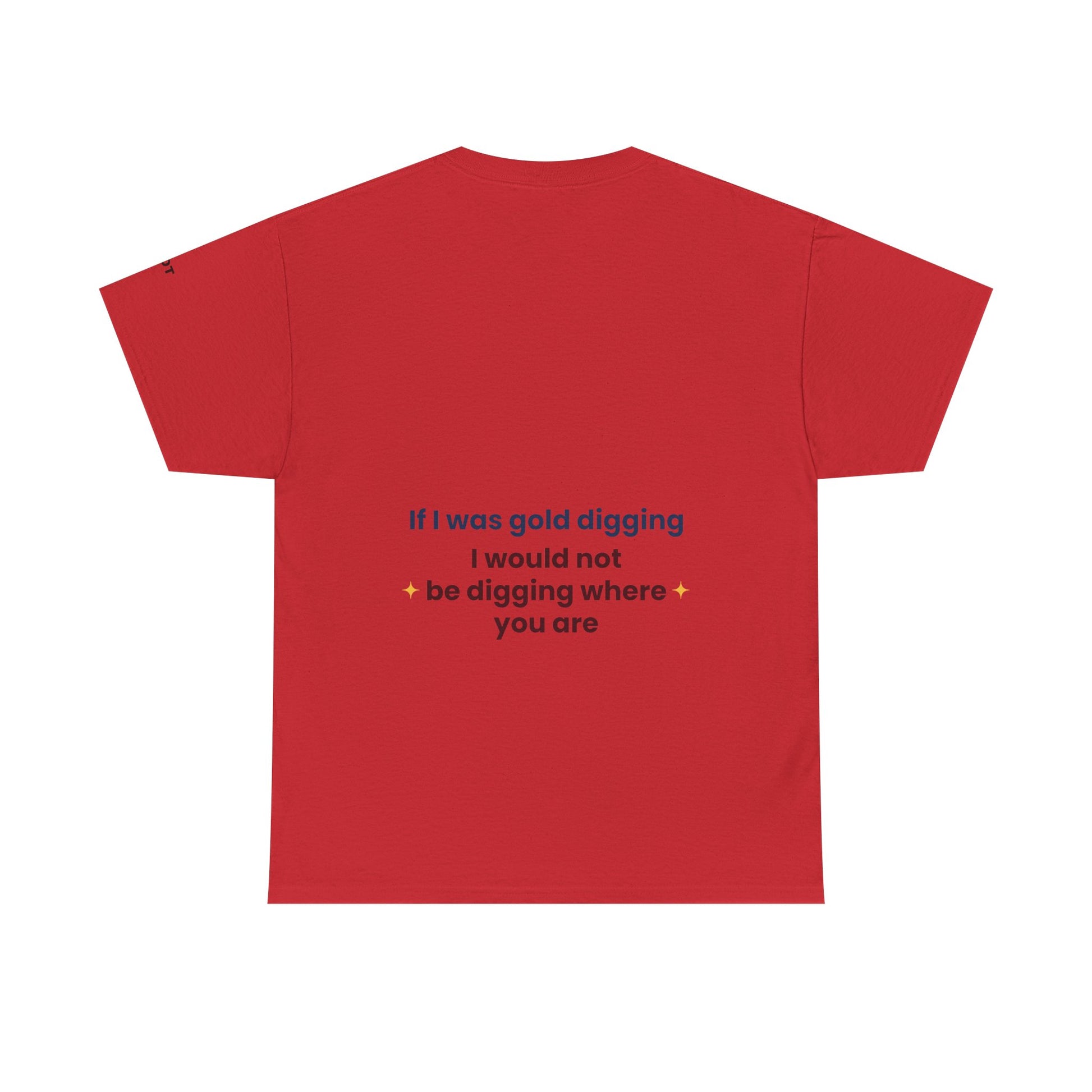 If I was gold digging, I would not be digging where you are - The Voice