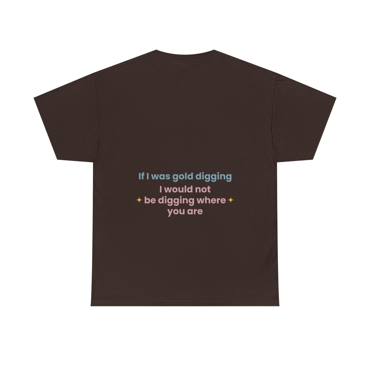 If I was gold digging, I would not be digging where you are - The Voice