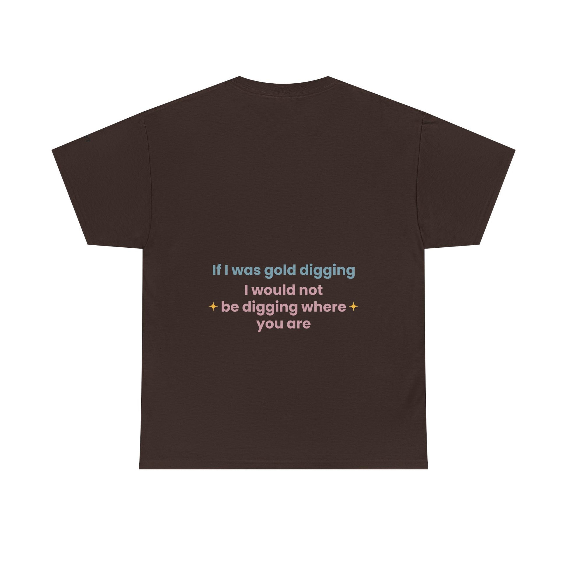 If I was gold digging, I would not be digging where you are - The Voice
