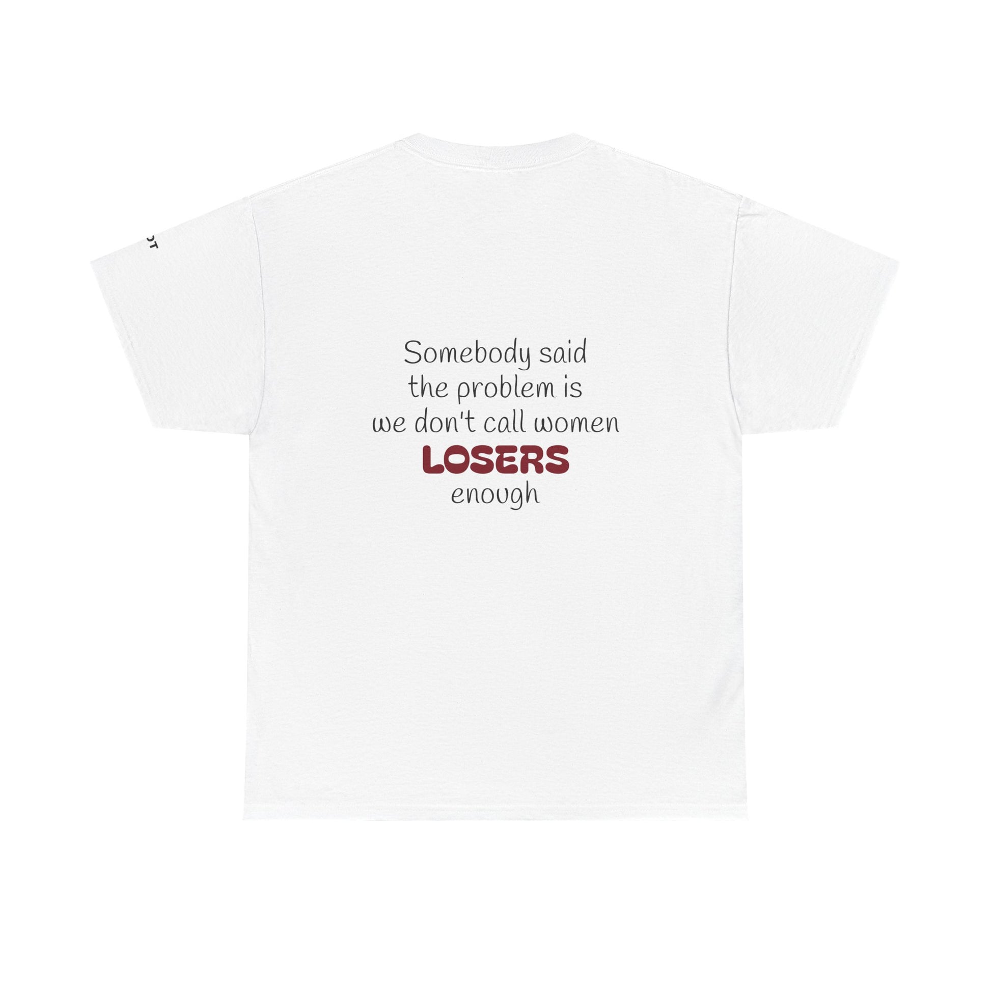 Somebody said the problem is we don't call women losers enough - The Voice