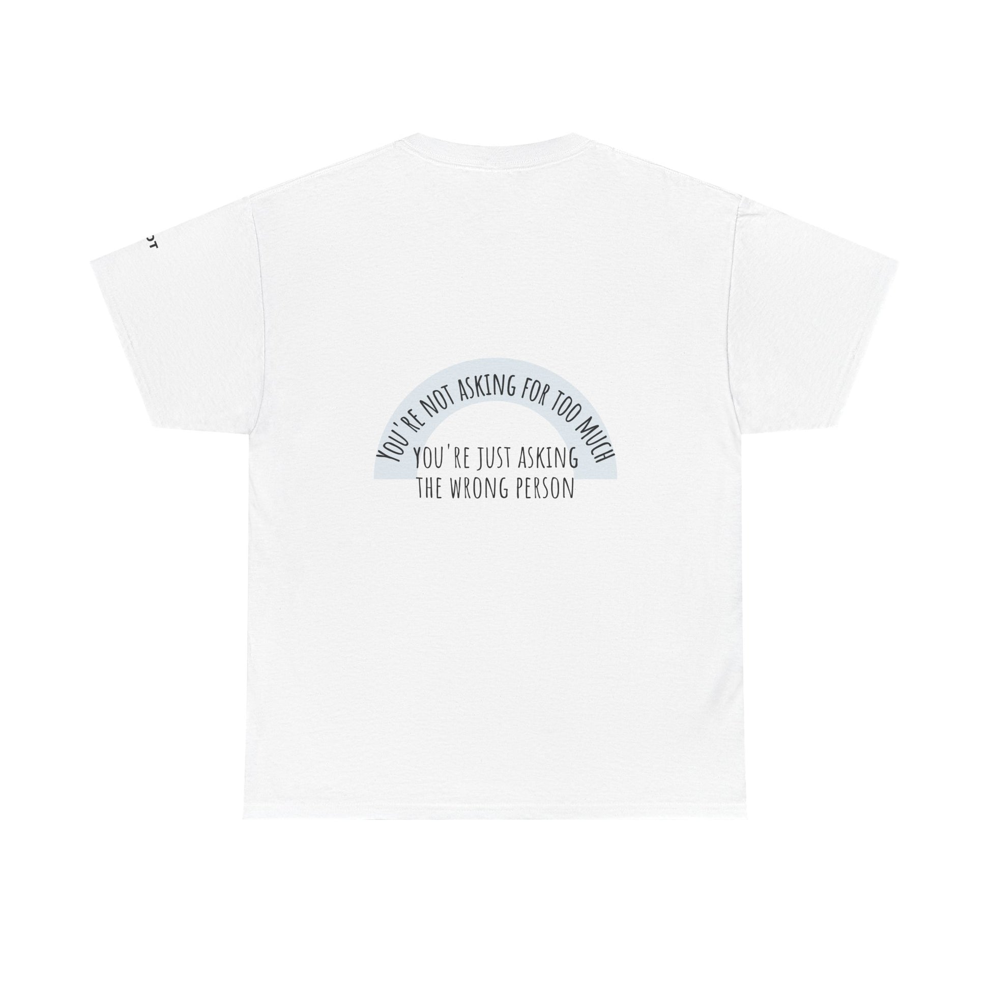 You're not asking for too much, you're just asking the wrong person - The Voice