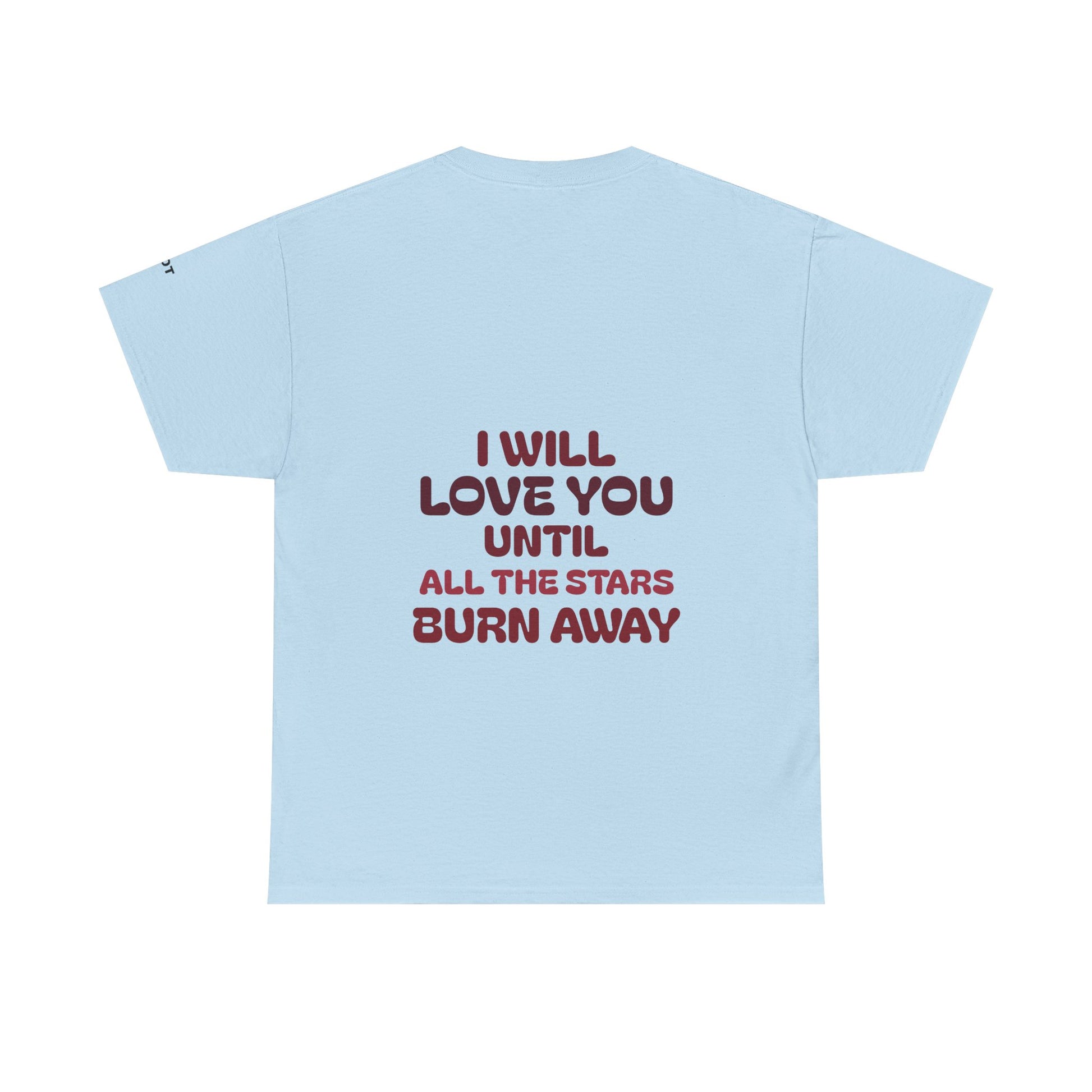 I will love you until the stars all burn away - The Voice