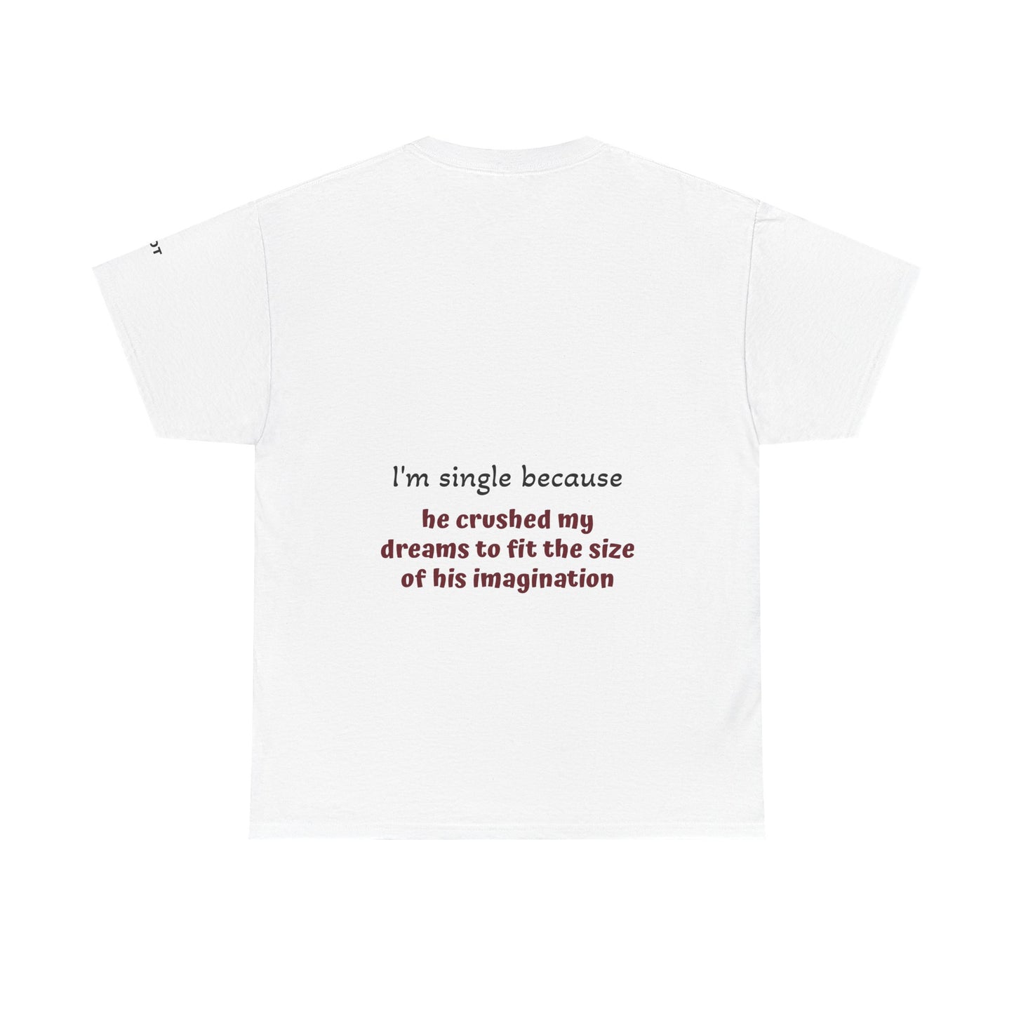 I'm single because he crushed my dreams to fit the size of his imagination - The Voice