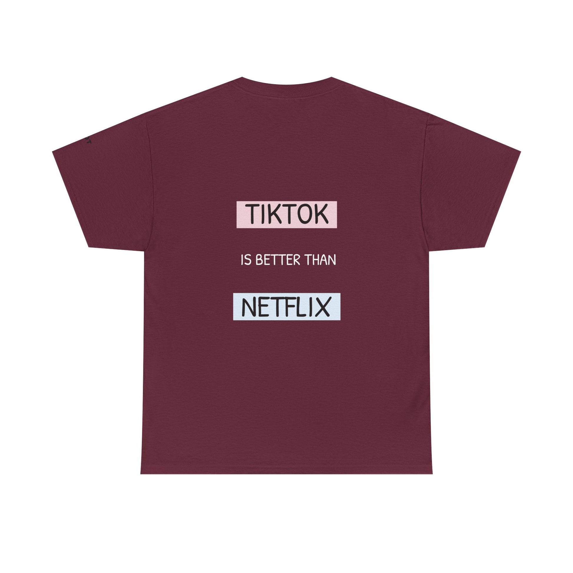 Tiktok is better than Netflix. - The Voice