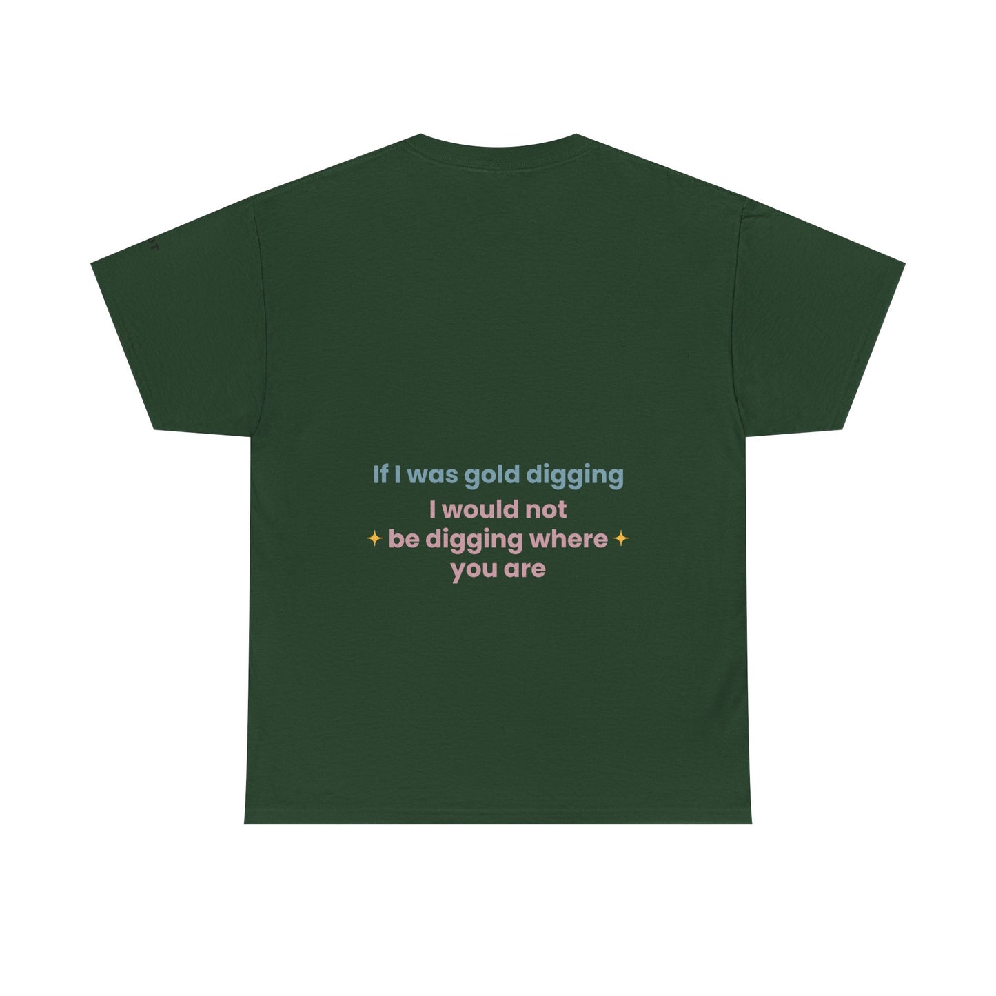 If I was gold digging, I would not be digging where you are - The Voice
