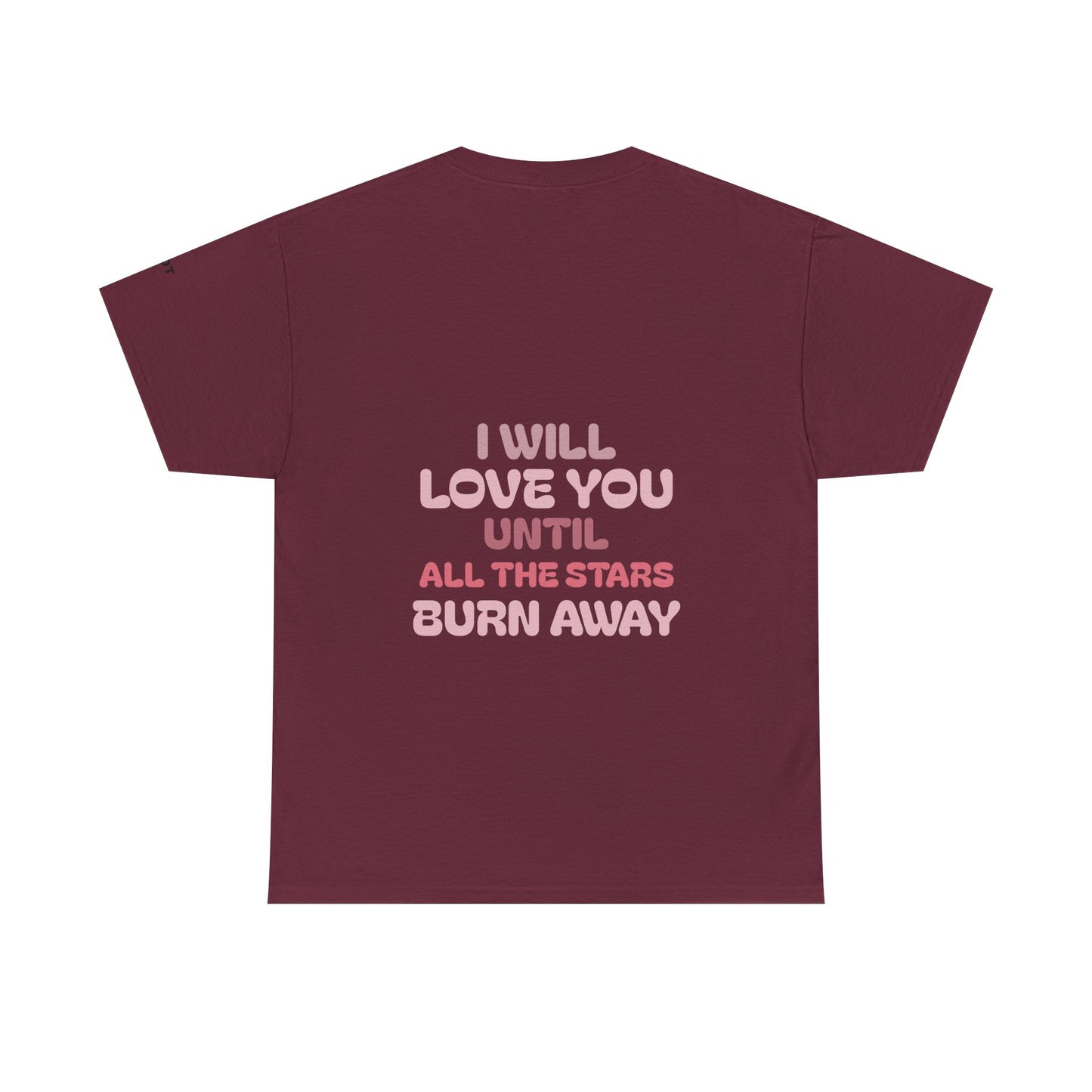 I will love you until the stars all burn away - The Voice