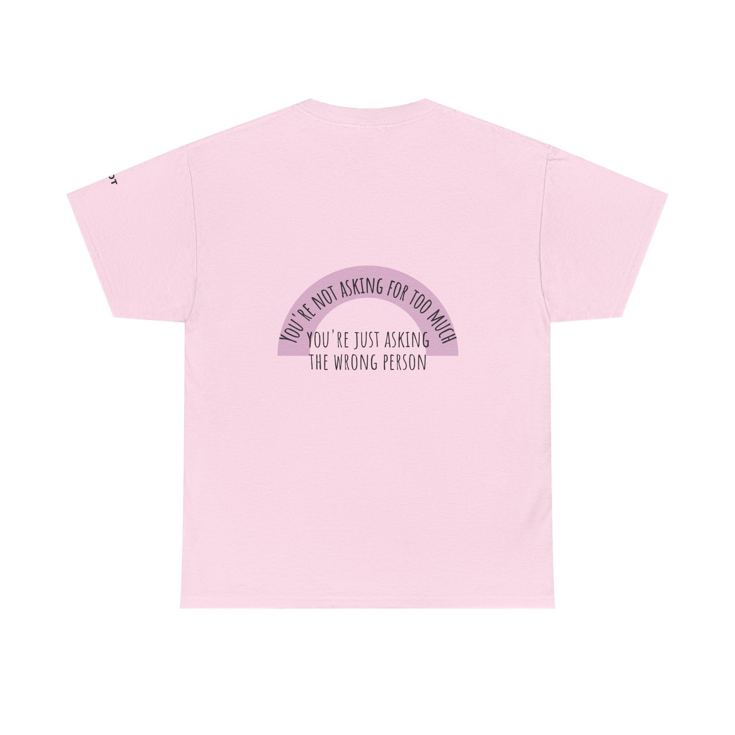 You're not asking for too much, you're just asking the wrong person - The Voice