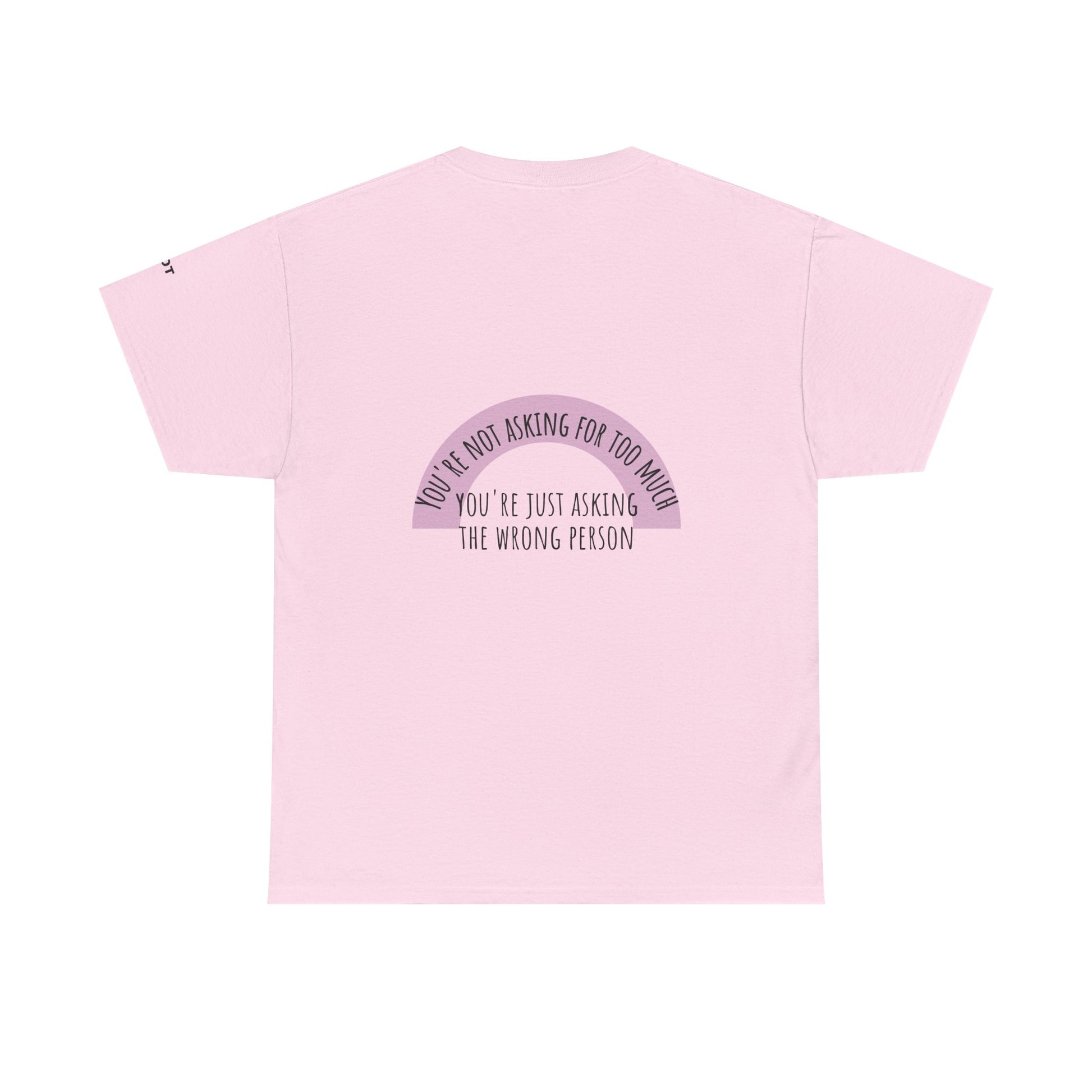 You're not asking for too much, you're just asking the wrong person - The Voice