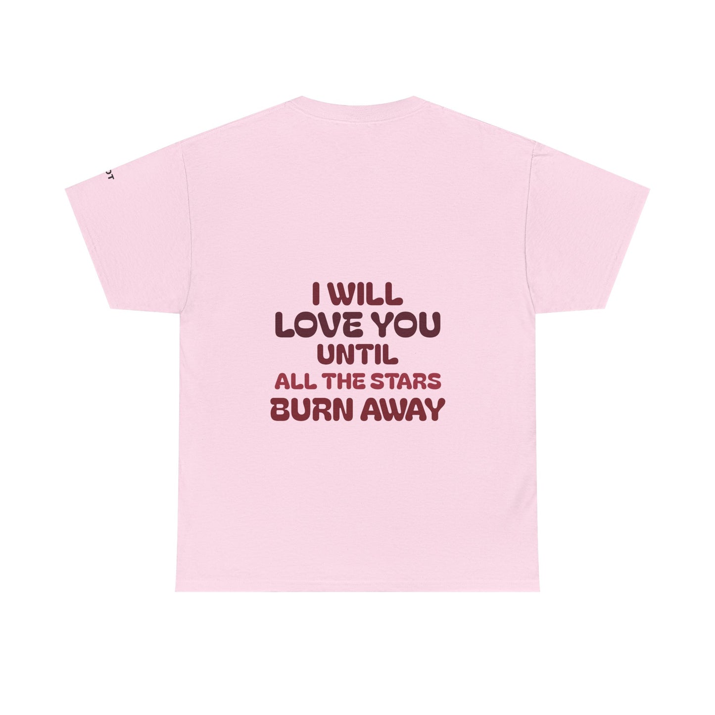 I will love you until the stars all burn away - The Voice