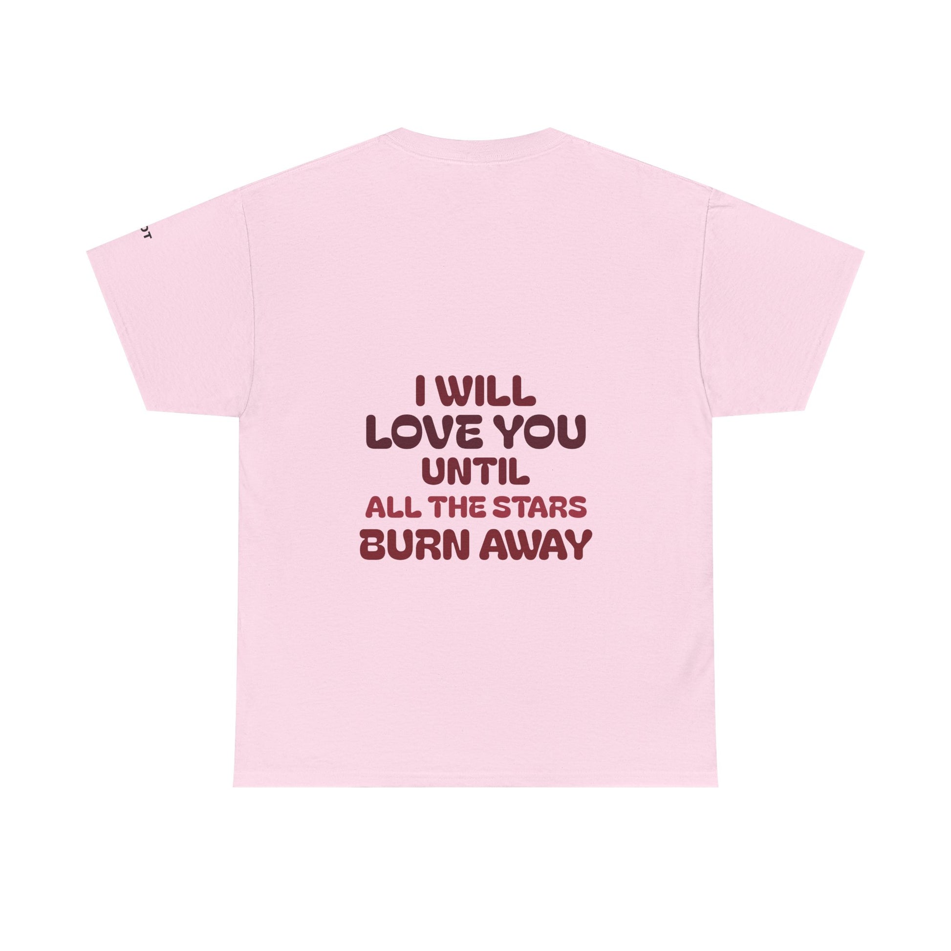 I will love you until the stars all burn away - The Voice