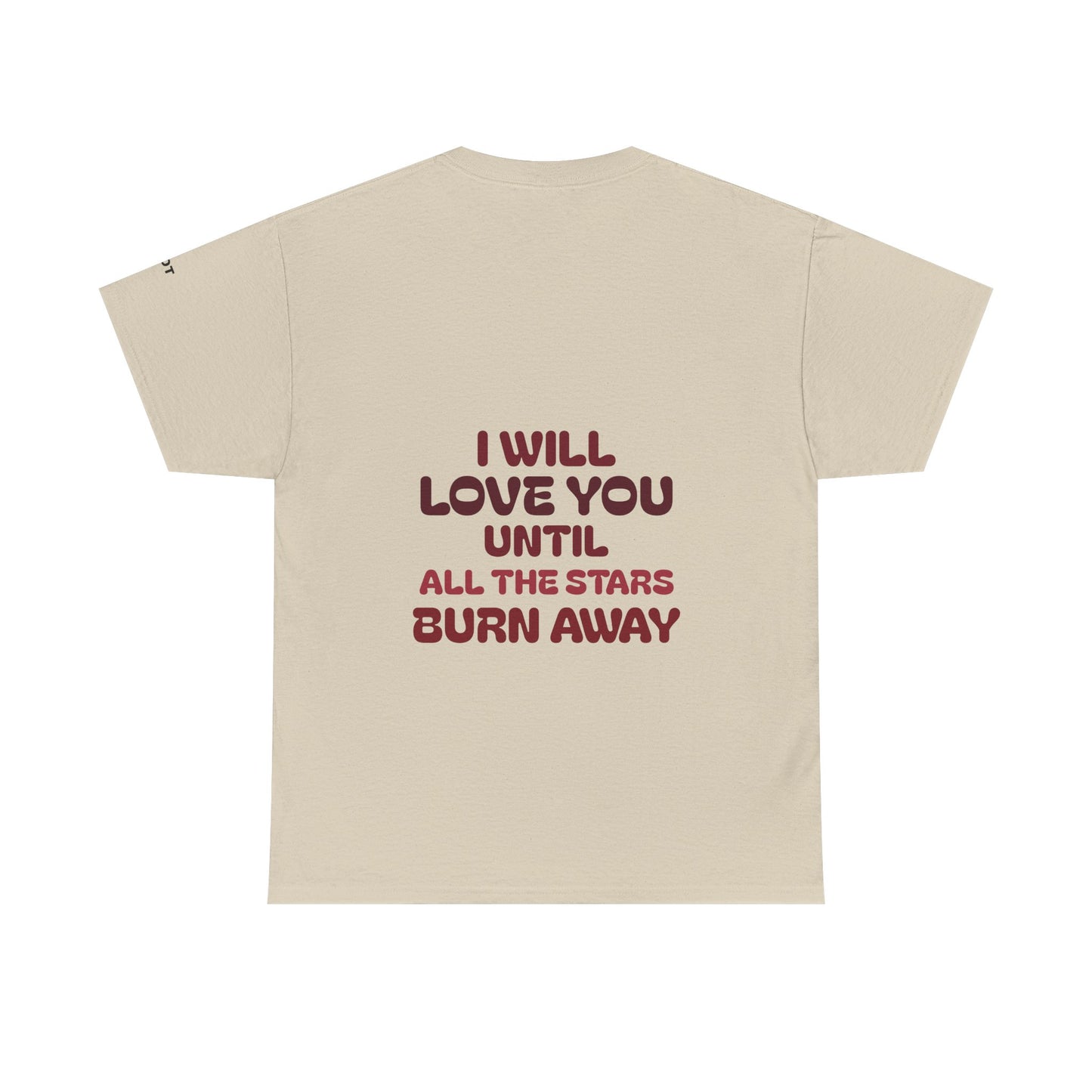 I will love you until the stars all burn away - The Voice