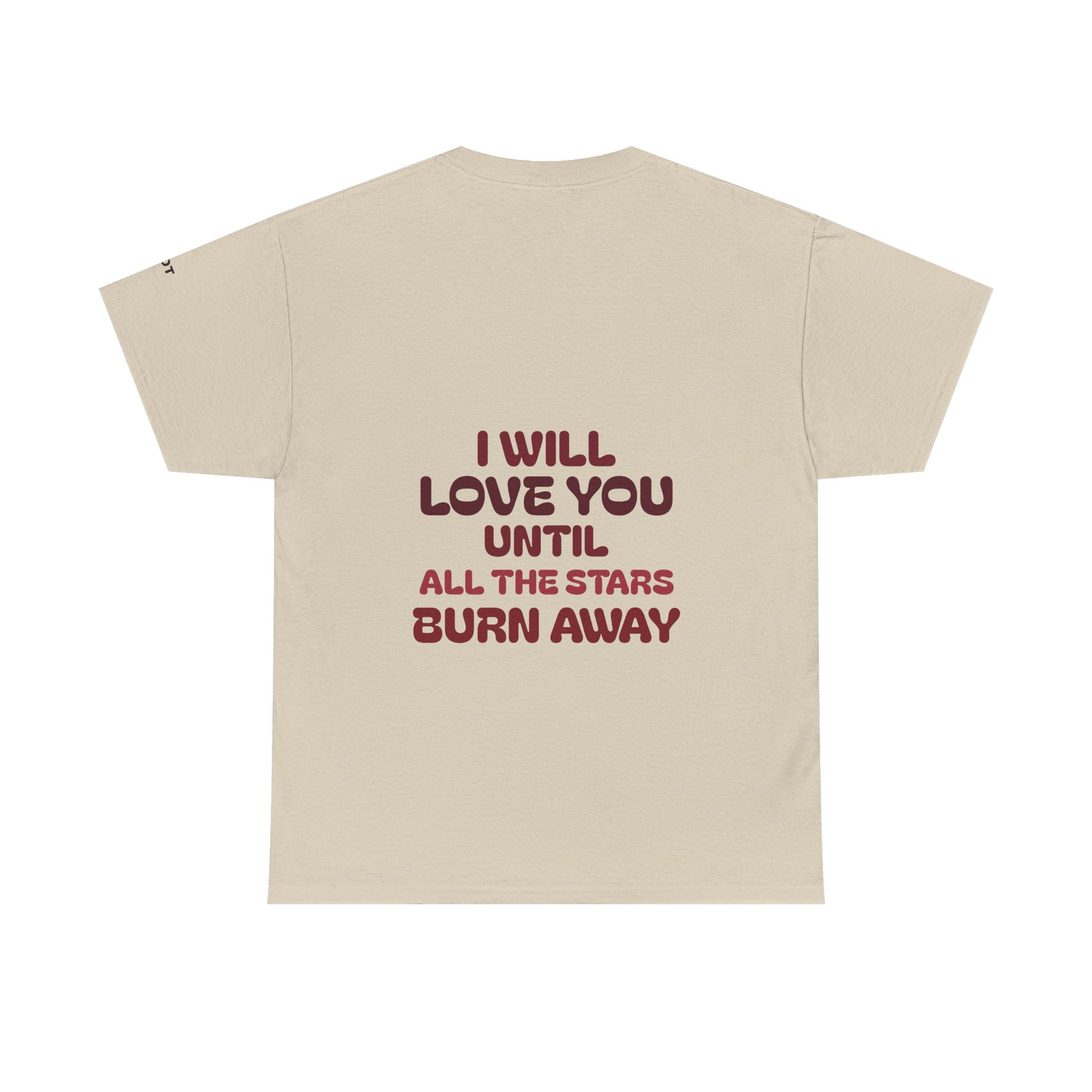 I will love you until the stars all burn away - The Voice