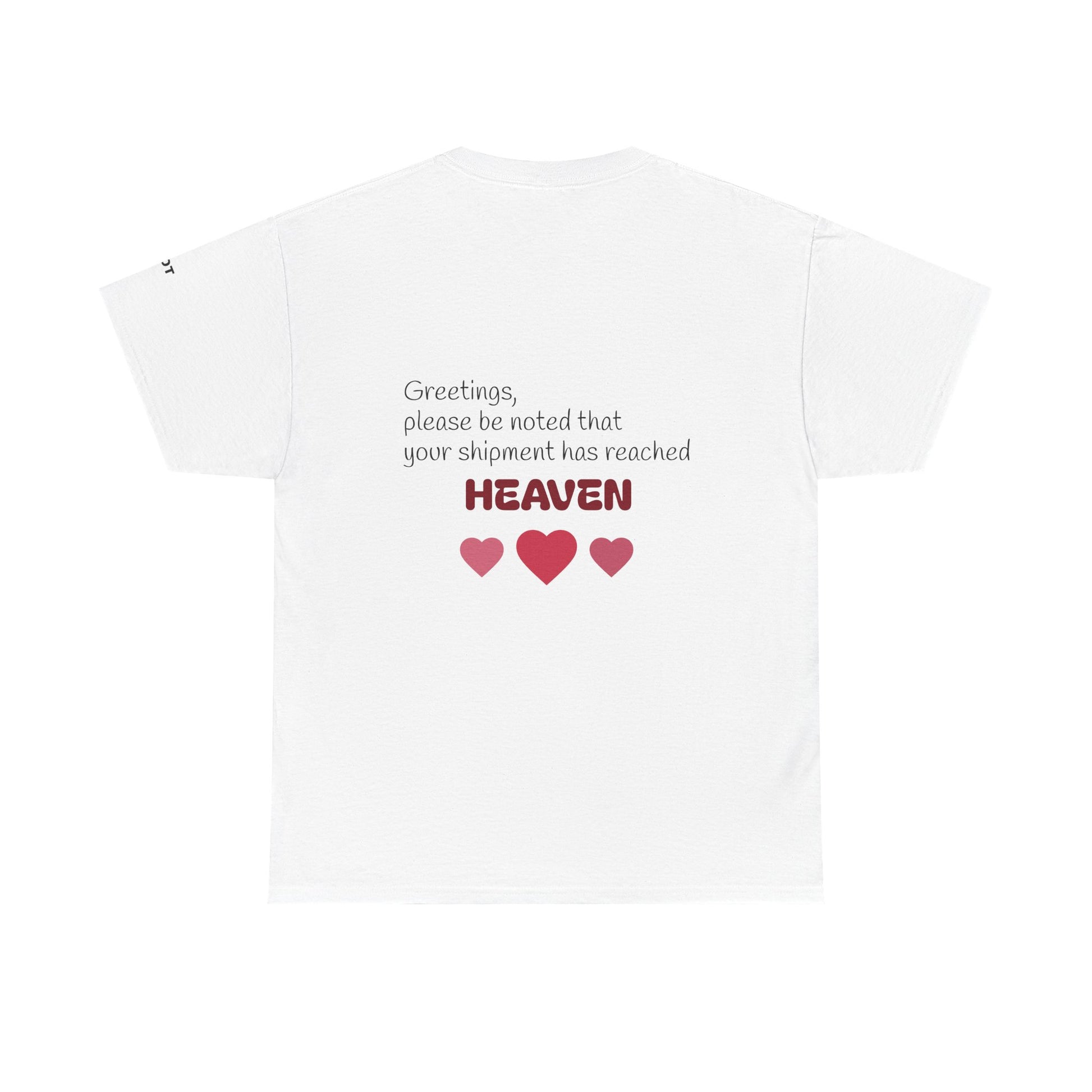 Greetings, please be noted that your shipment has reached heaven - The Voice