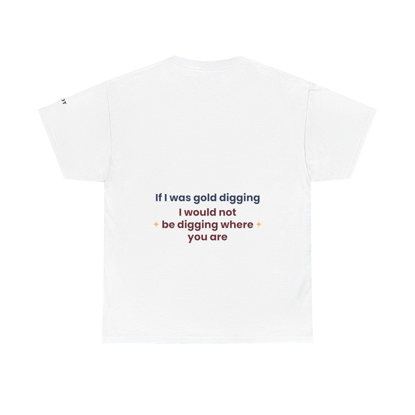 If I was gold digging, I would not be digging where you are - The Voice