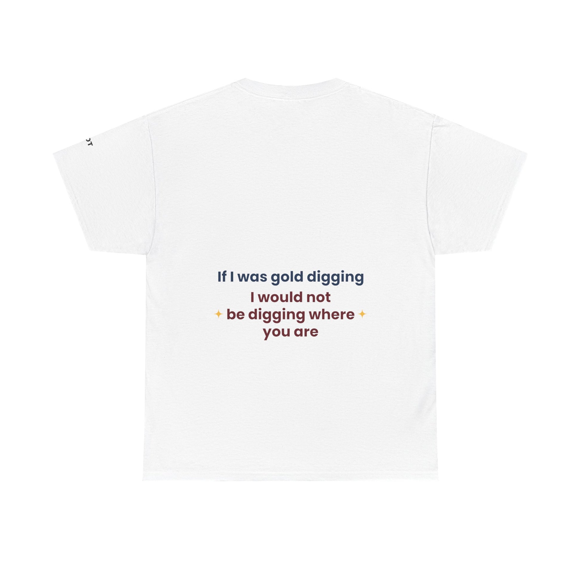 If I was gold digging, I would not be digging where you are - The Voice