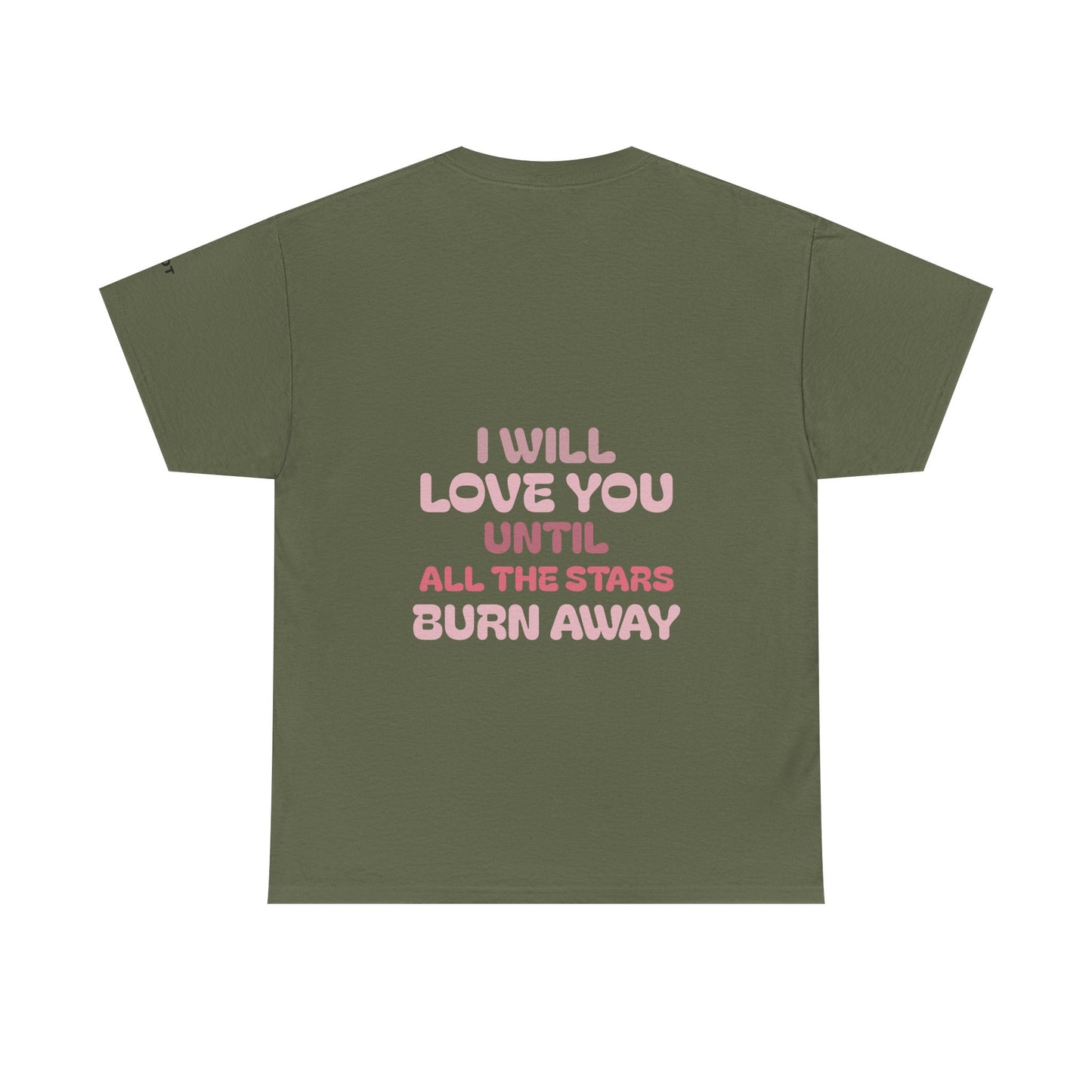 I will love you until the stars all burn away - The Voice